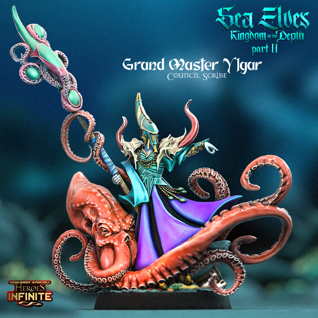 Grand Master Ylgar, the Council Scribe