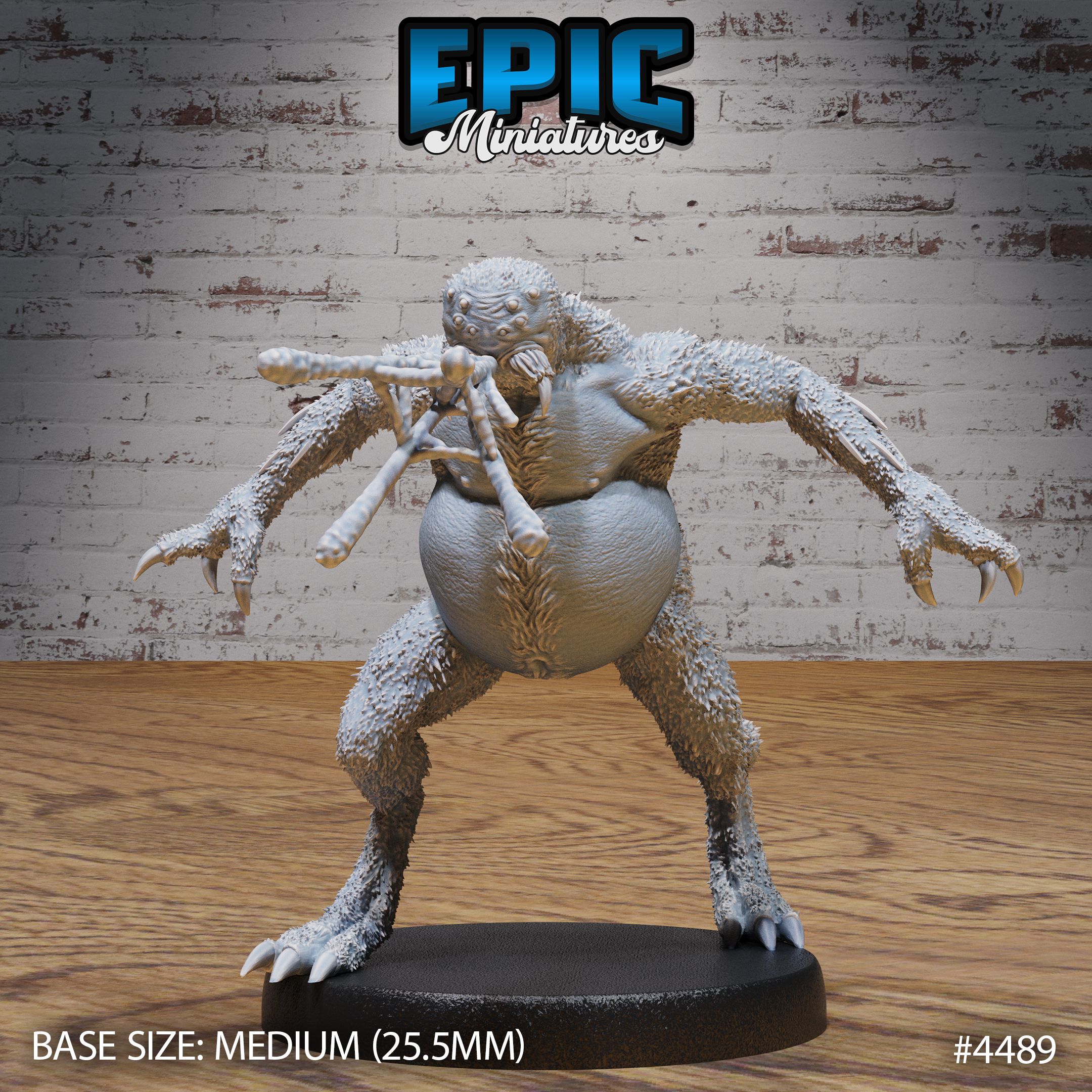 Ettercap Acid / Spider Beast Aberration / Primitive Predator / Evil Giant Humanoid / Grey Monster / Claw Hugger Creature / Dark Cave Encounter