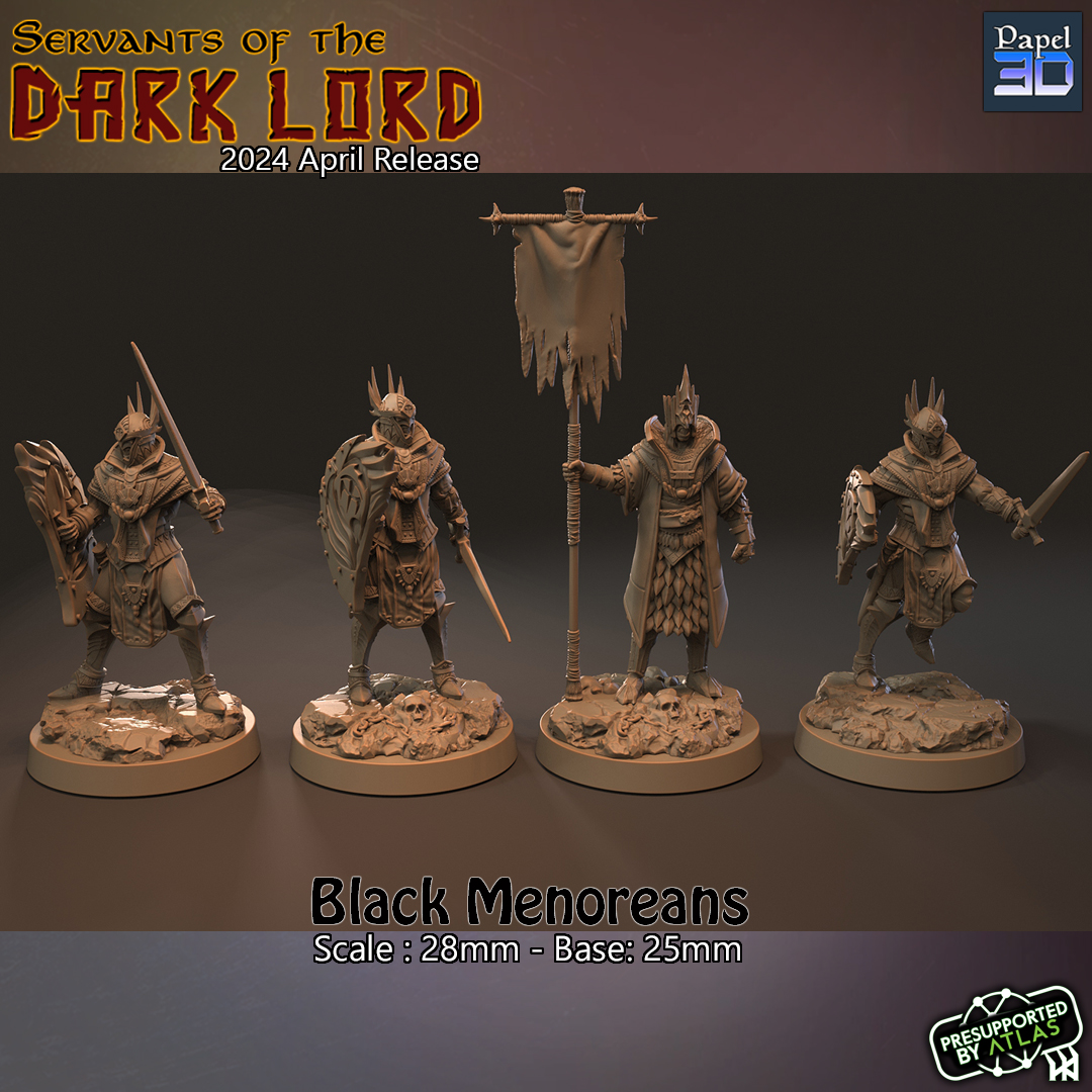 Black Menorean Fighters