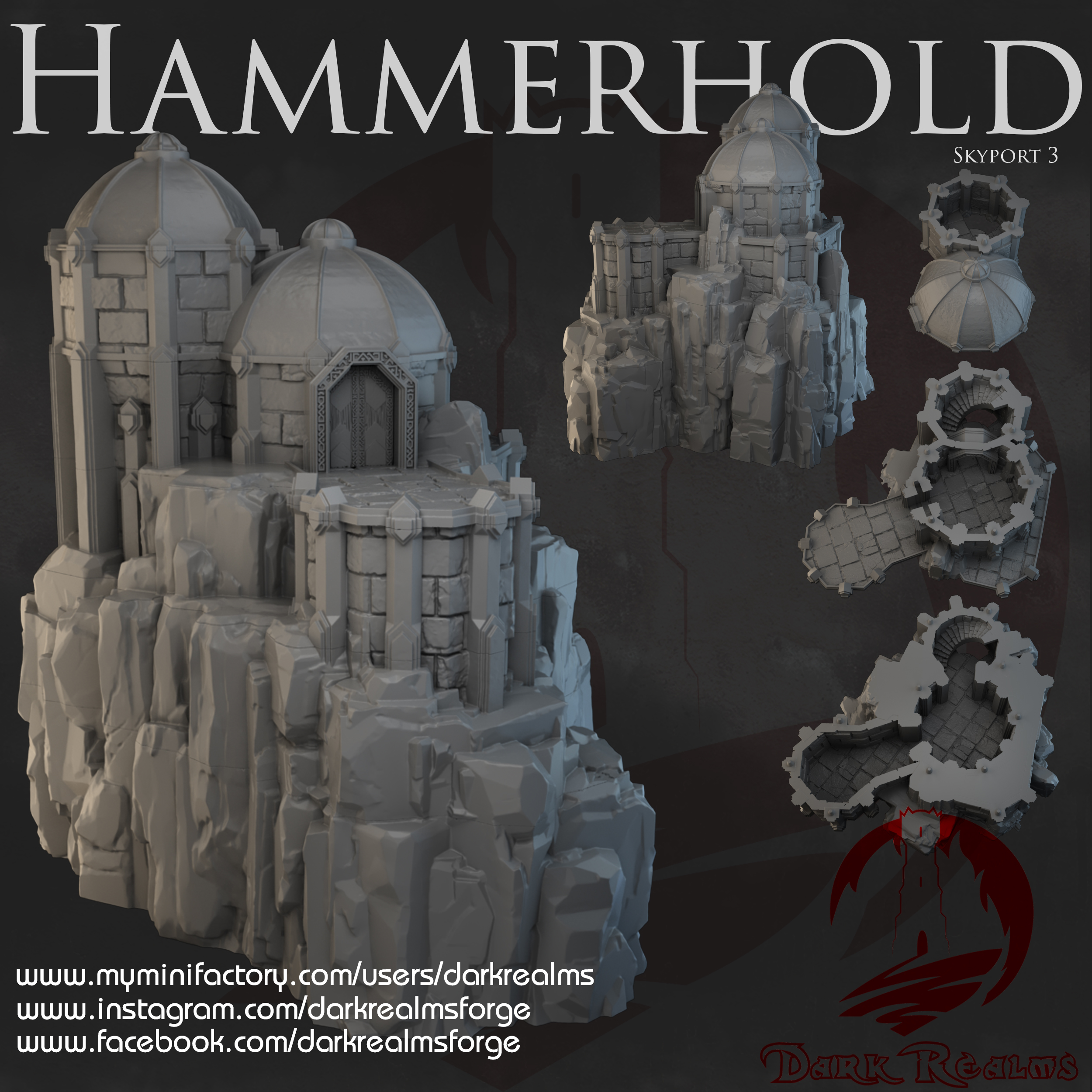Dark Realms - Kir Badur - Hammerhold Skyport 3