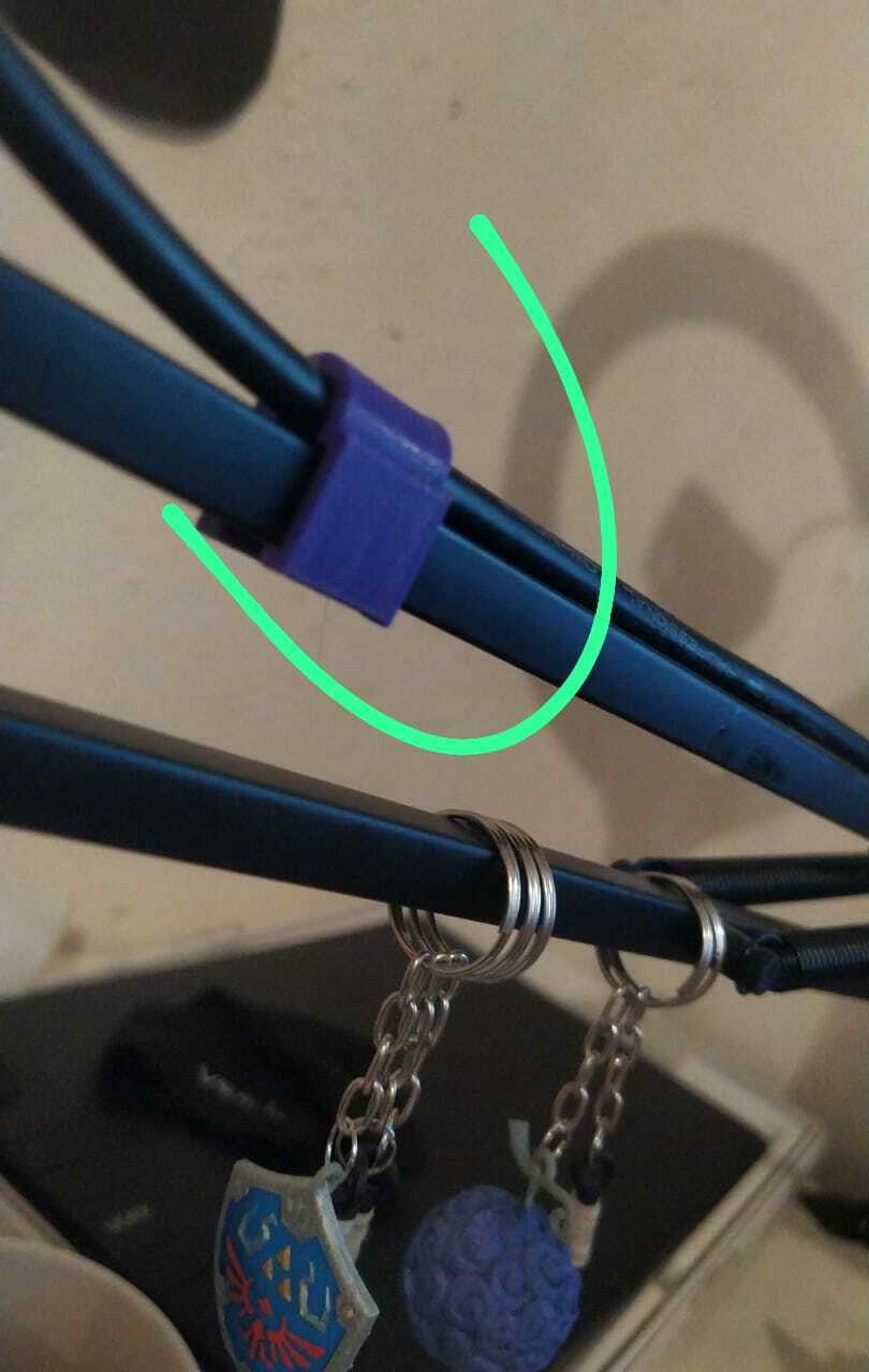 SUJETADOR DE CABLE DE MICROFONO