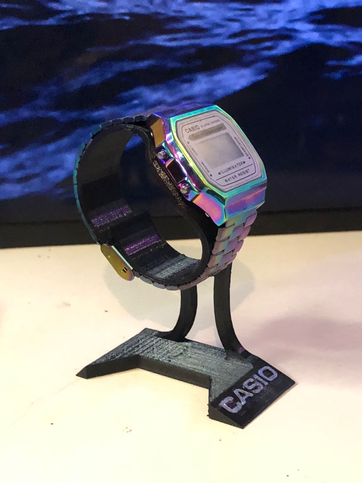 BASE PARA RELOJ CASIO