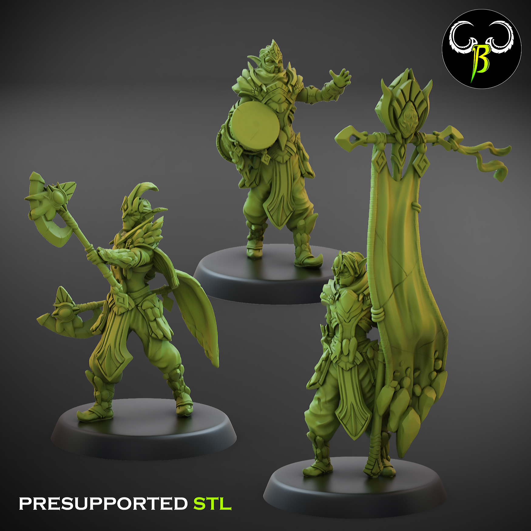 Sand templar Axe Set Leader