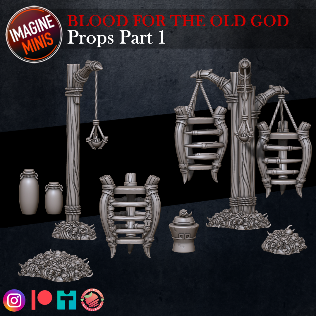 Blood For The Old God - Props Part1