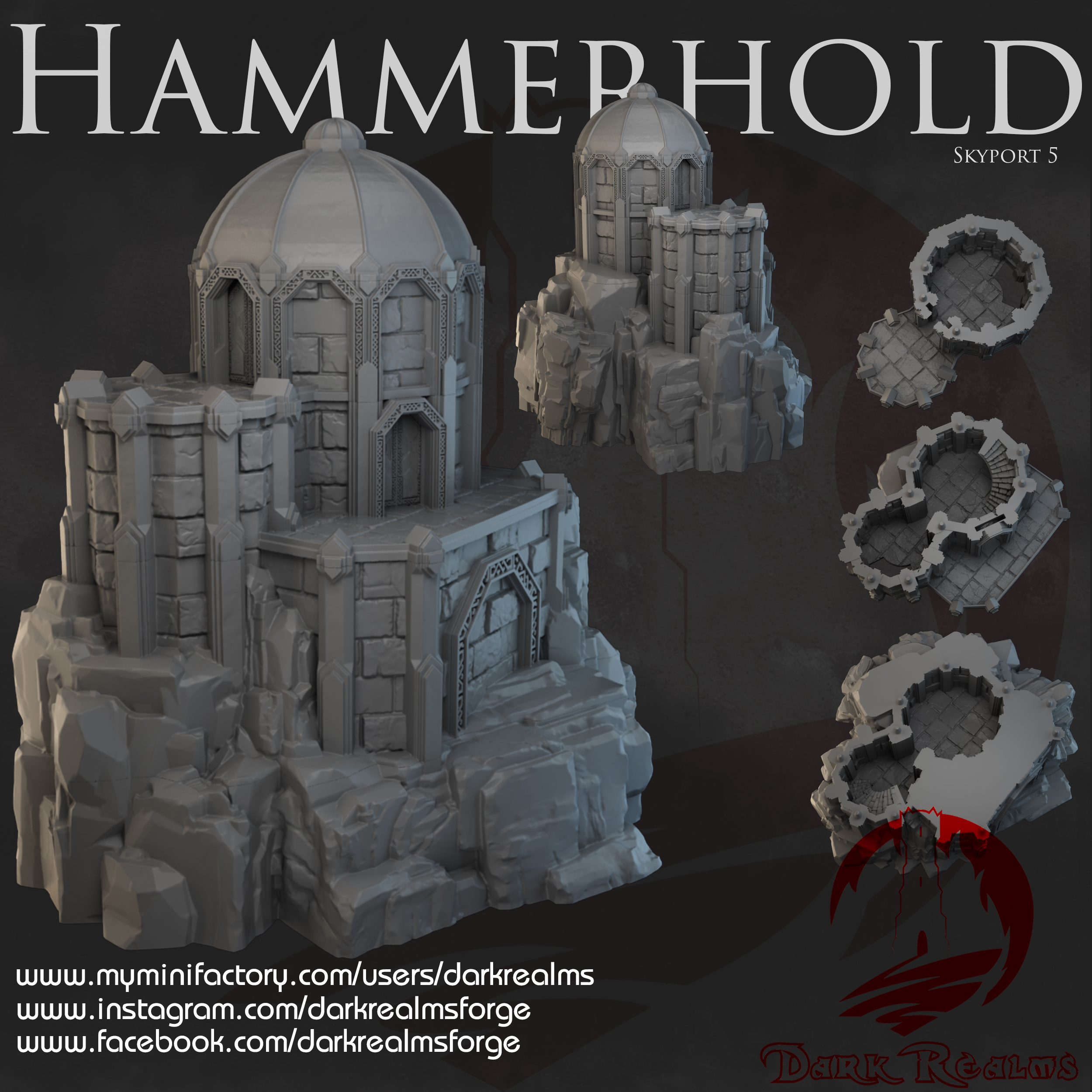 Dark Realms - Kir Badur - Hammerhold Skyport 5
