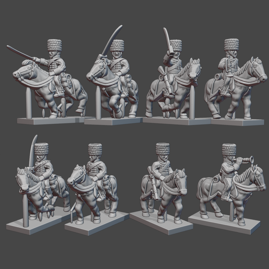 6-15mm French Guard Chasseurs (1808-15) NAP-FR-41