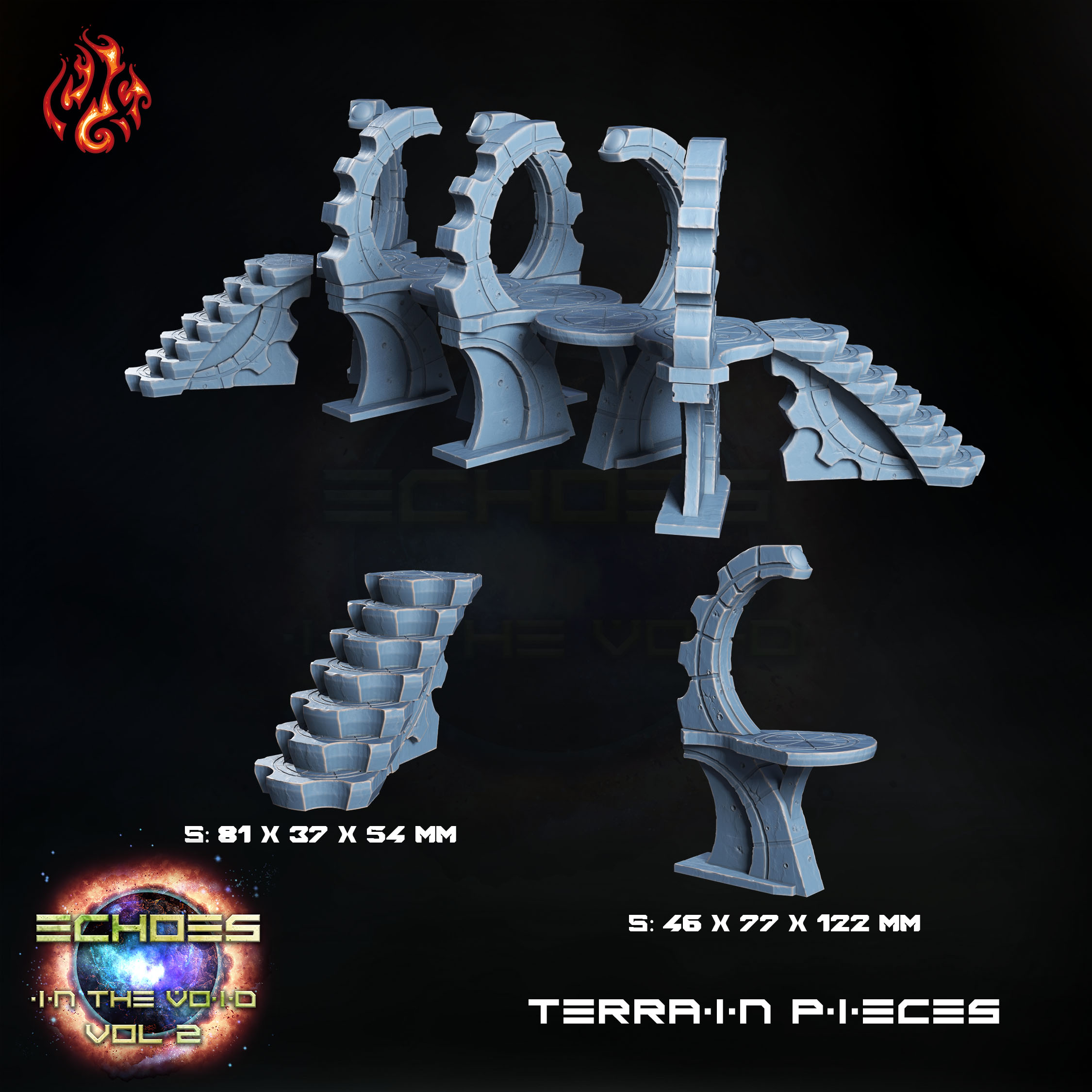 Tellurian Bridge Ruins Scenery