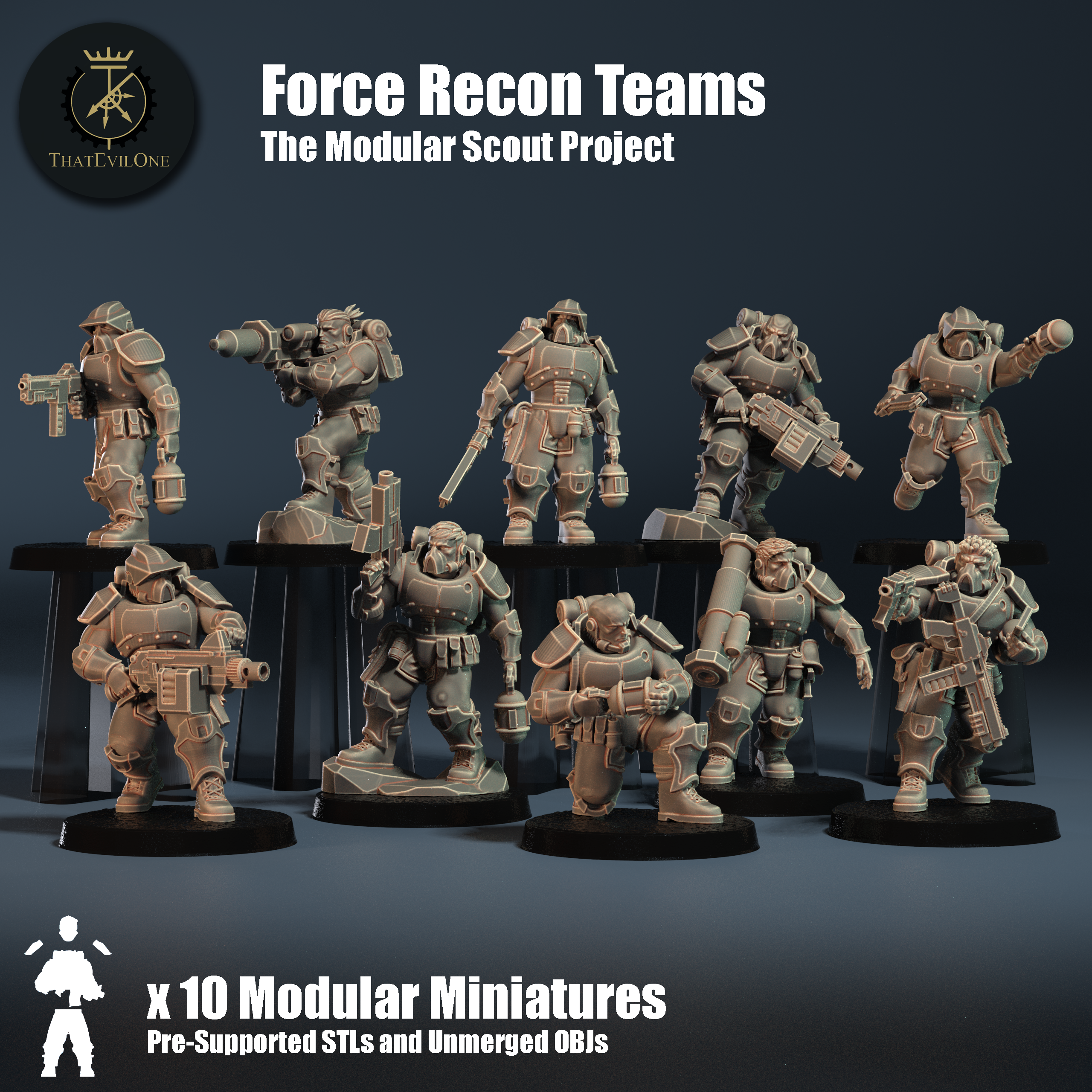 Modular Scout Force Recon - Presupported
