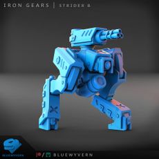 Iron Gears - Strider B 3D model by BlueWyvern