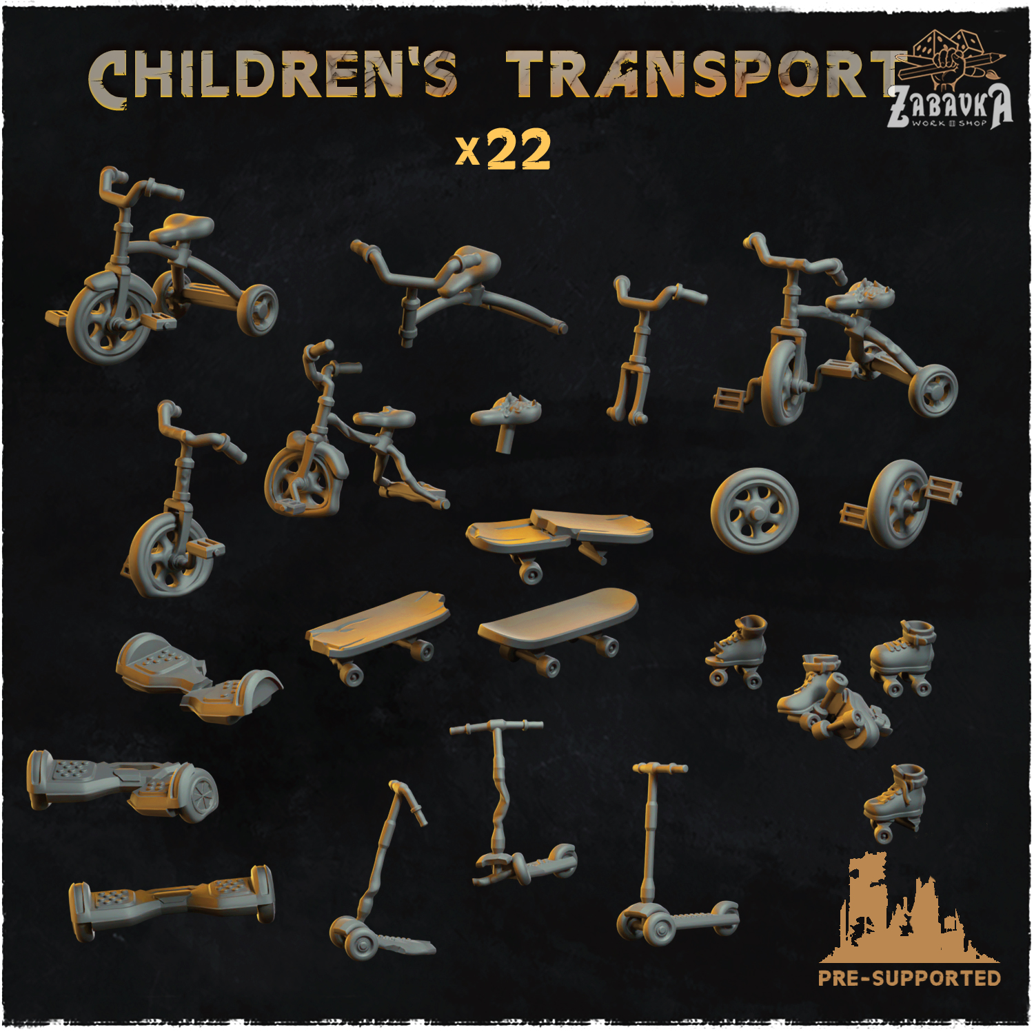 Children's transport - Basing Bits 2.0