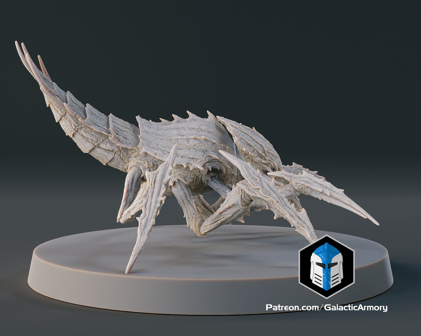 1:48 Scale Super Earth Terminid Warrior - Pose 5 - 3D Print Files