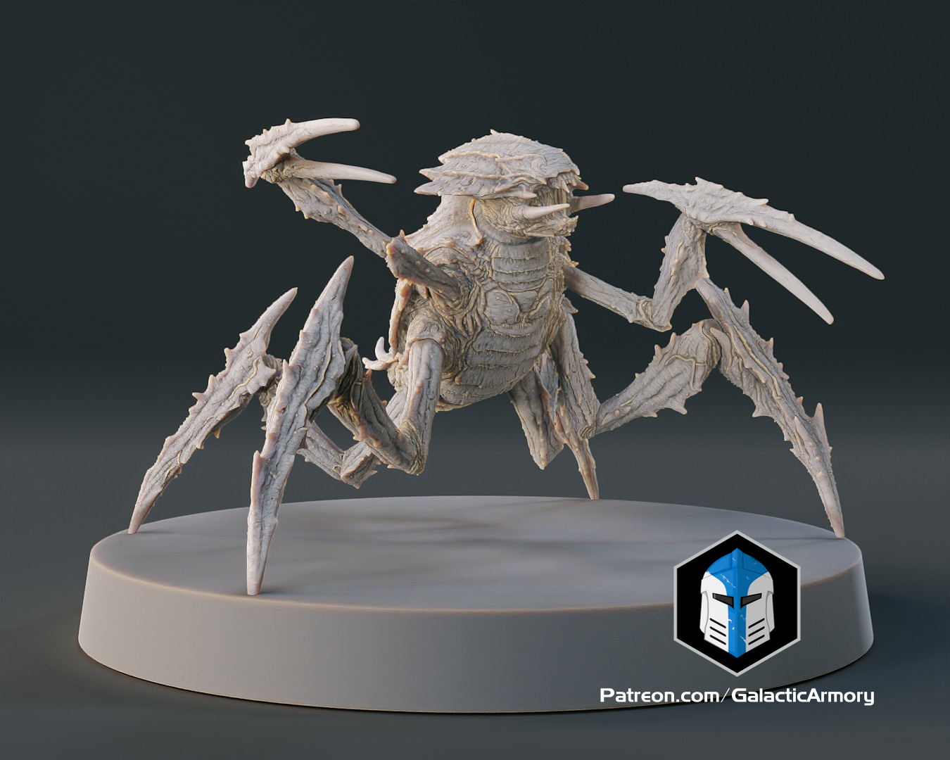 1:48 Scale Super Earth Terminid Warrior - Pose 6 - 3D Print Files
