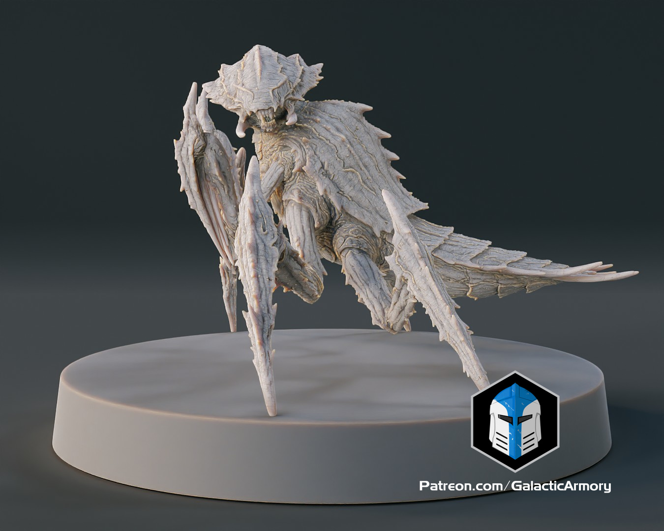 1:48 Scale Super Earth Terminid Warrior - Pose 7 - 3D Print Files