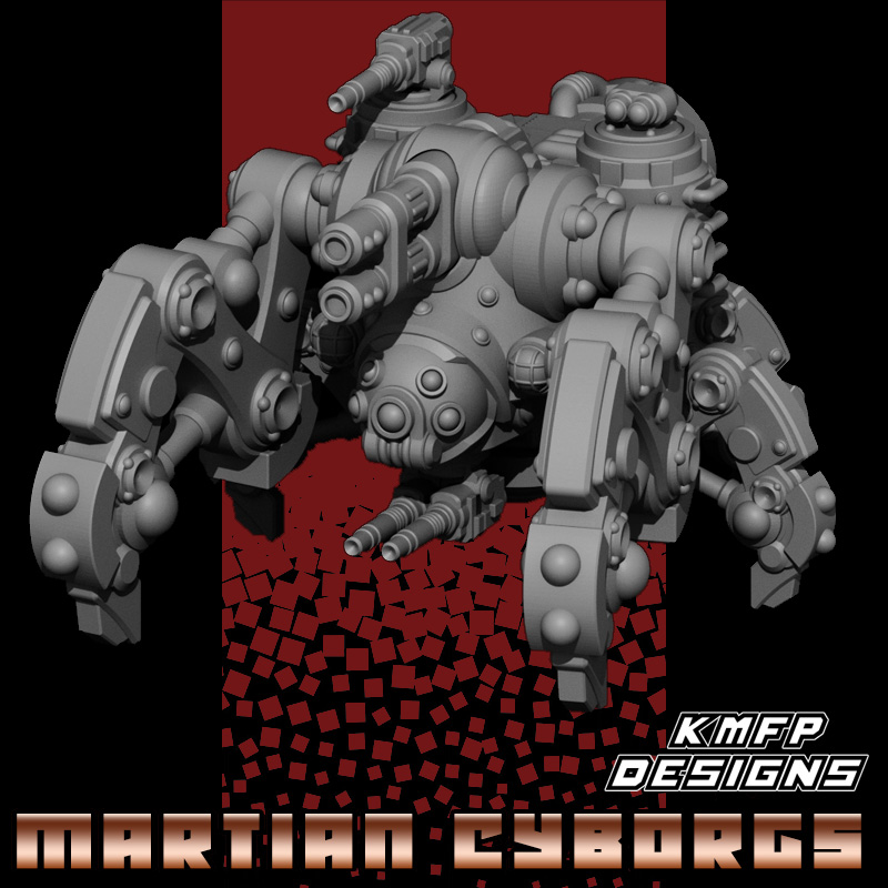 Martian Cyborg Driftcrawler V2