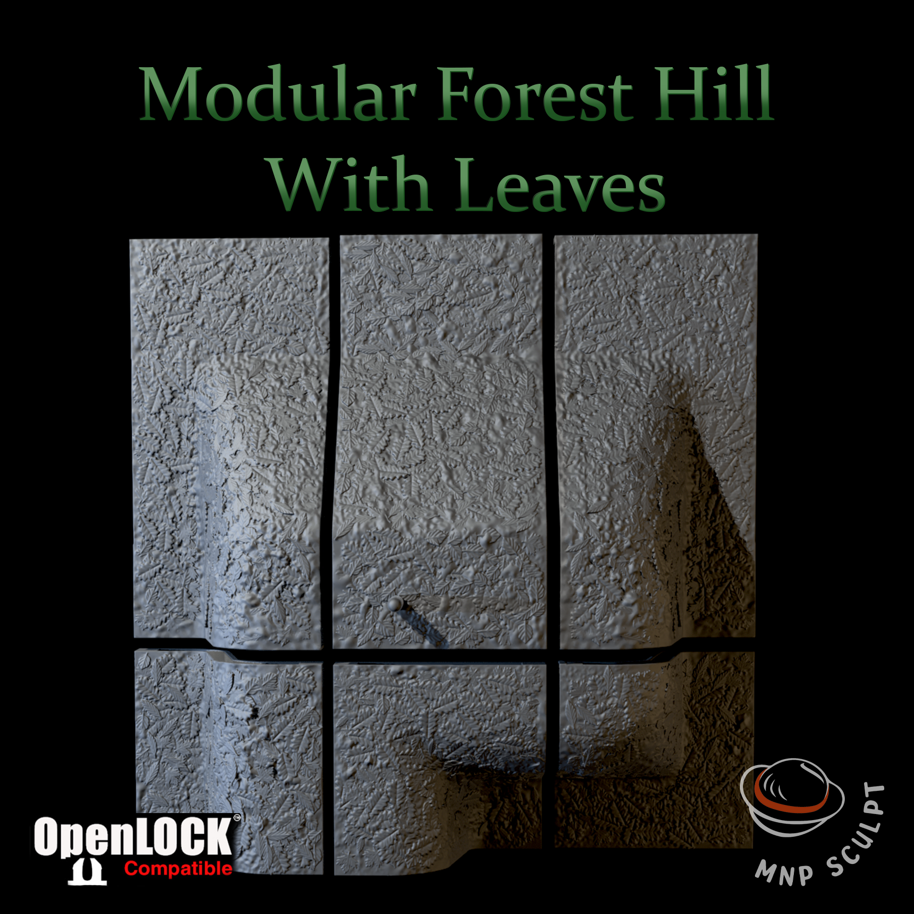 Modular Forest Hill With Leaves