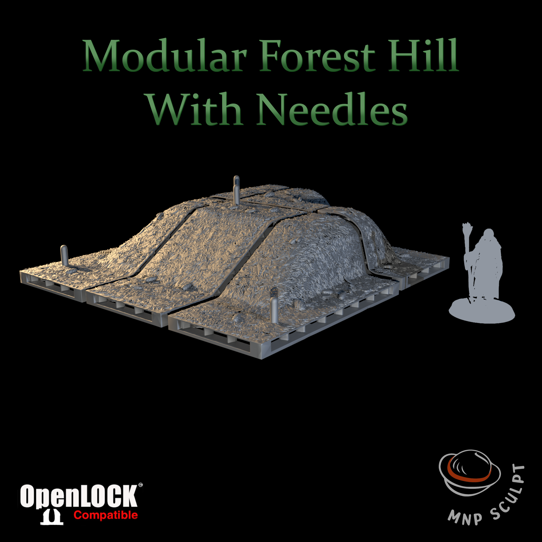 Modular Forest Hill With Needles