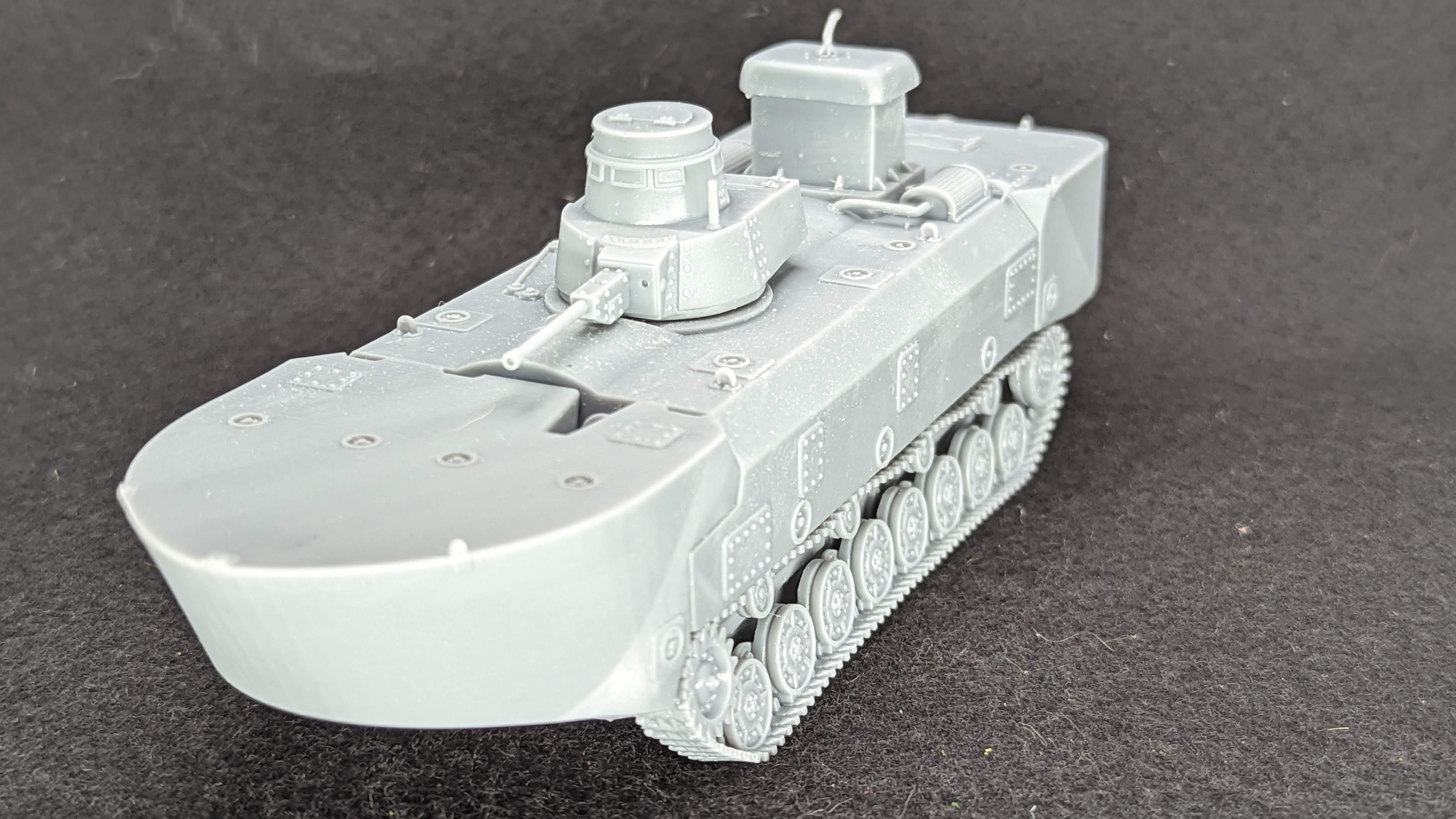 Type 3 Ka-Chi Amphibious Medium Tank +2 Tankmen (Japan, WW2)