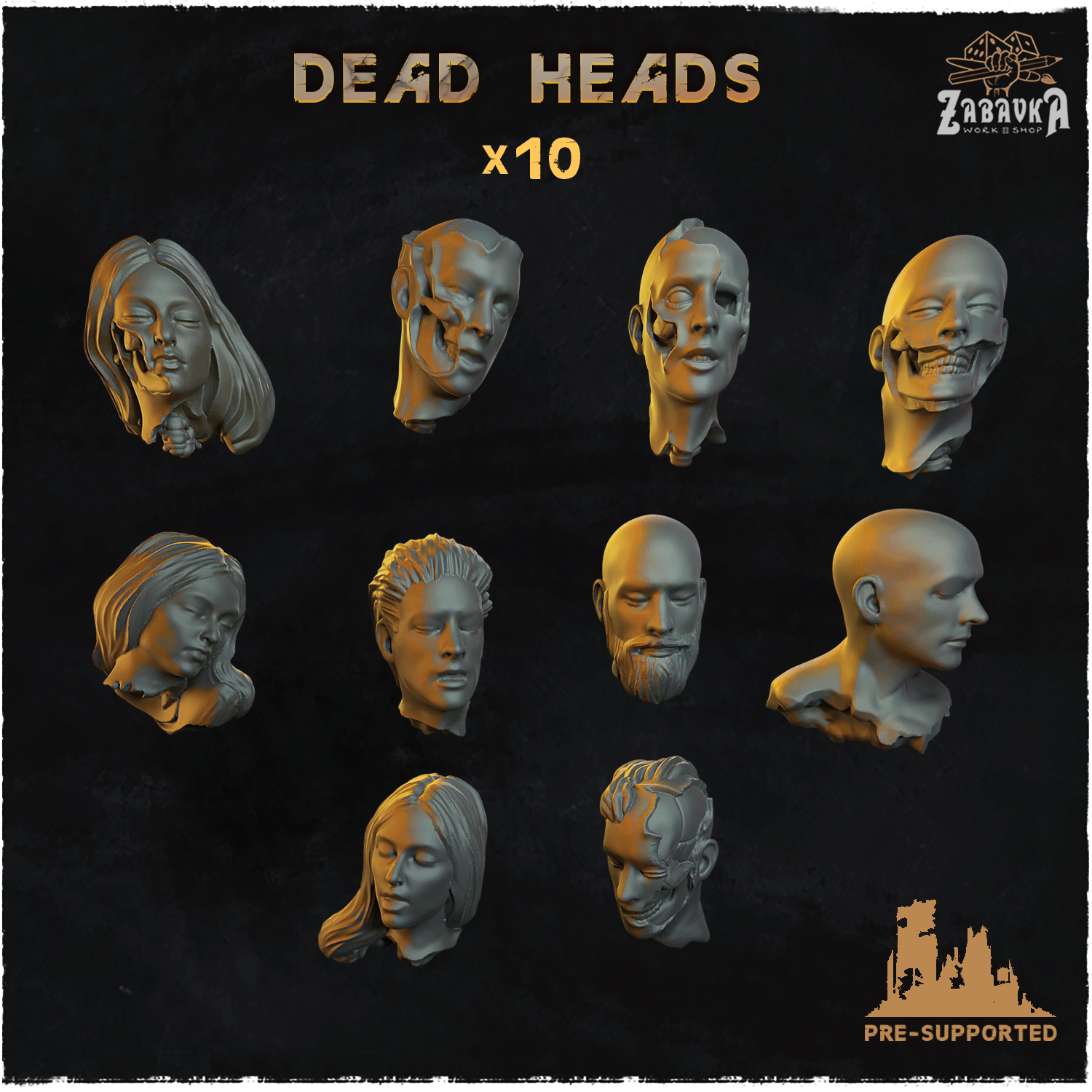 Dead heads - Basing Bits 2.0