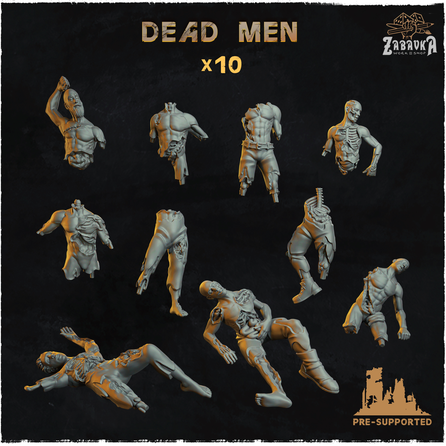 Dead men - Basing Bits 2.0