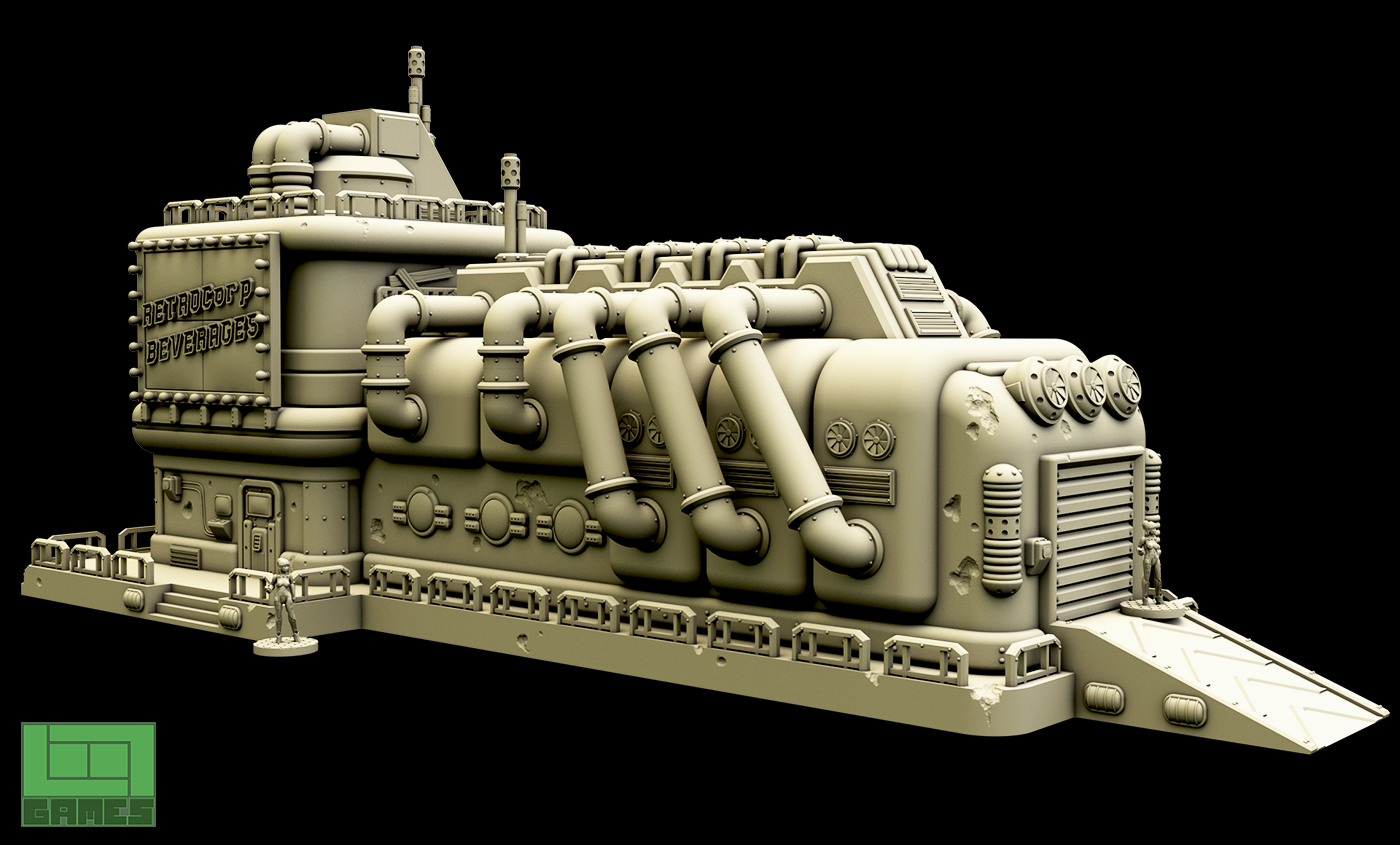 Industrial Factory Terrain