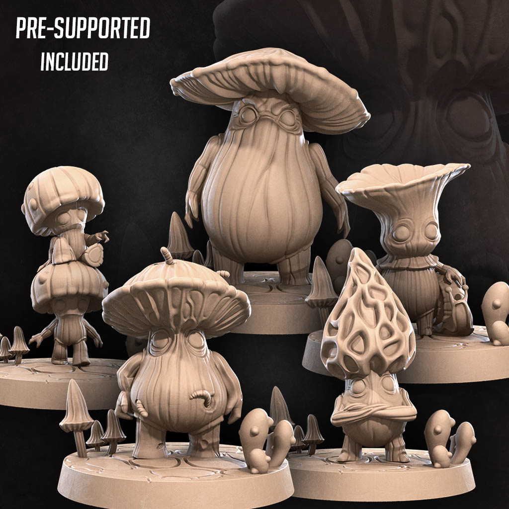Myconids (Marshland Minions) (5 Models)