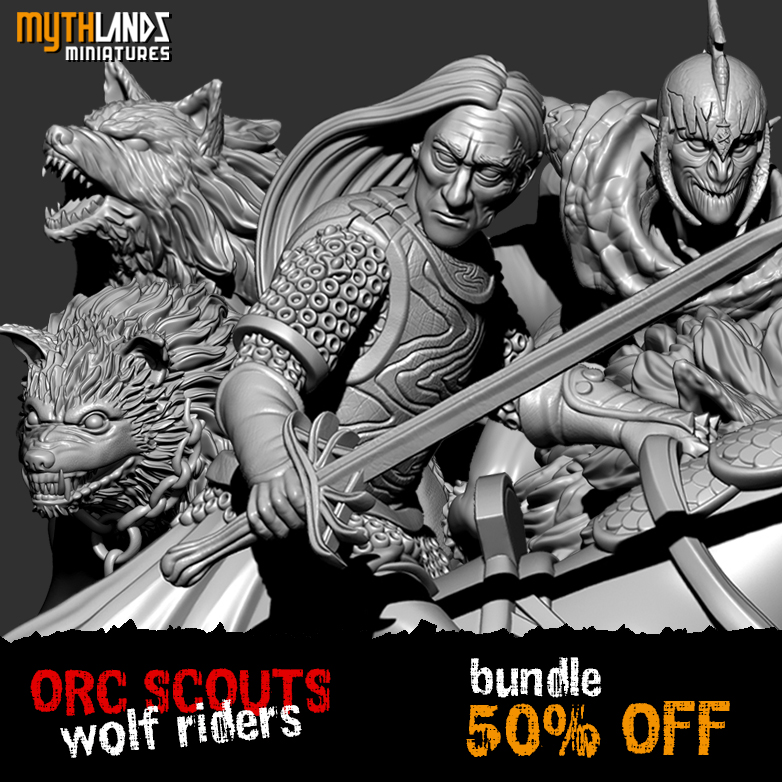 Orc Scouts Wolf Riders BUNDLE