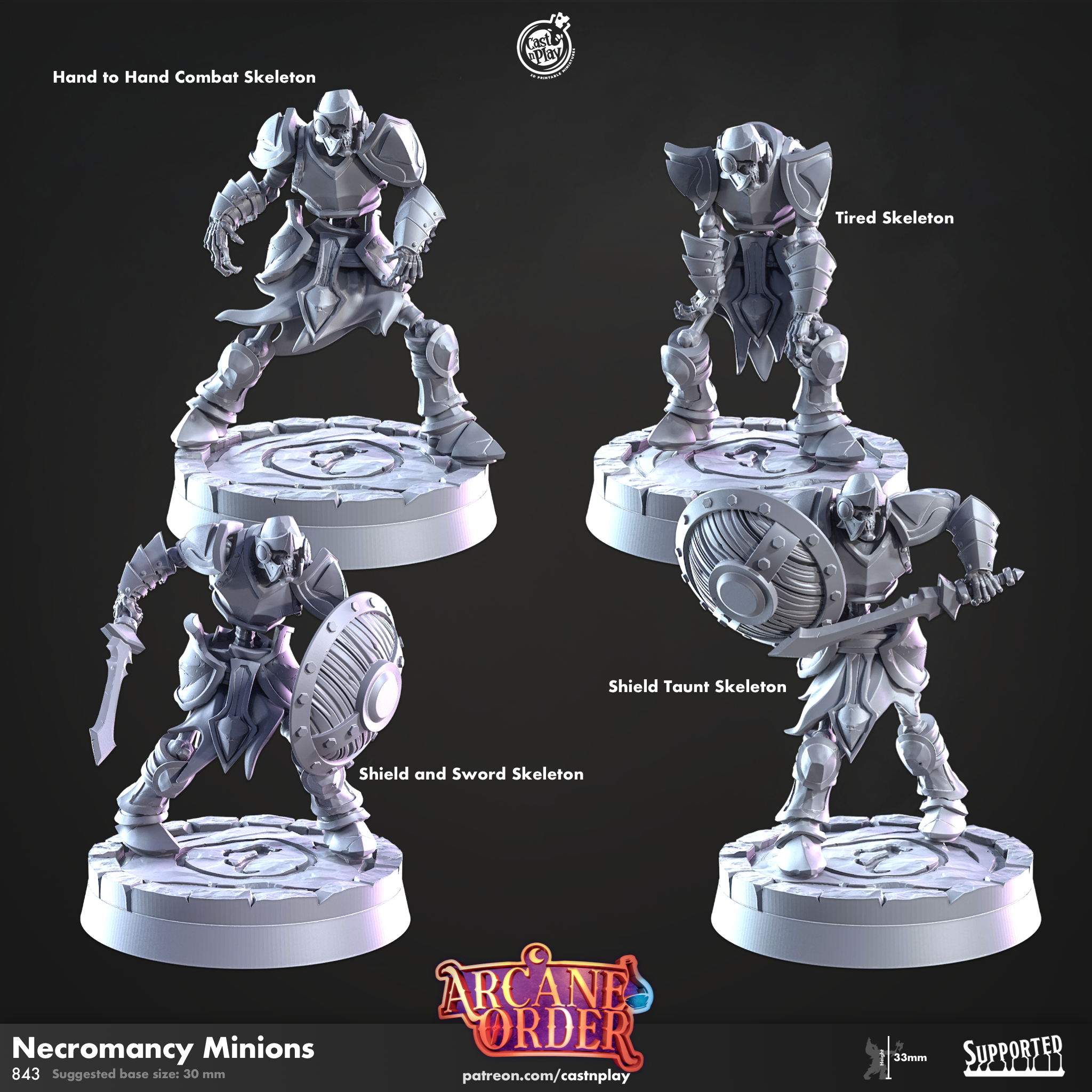 Necromancy Minions (Pre-Supported) | Cast n Play