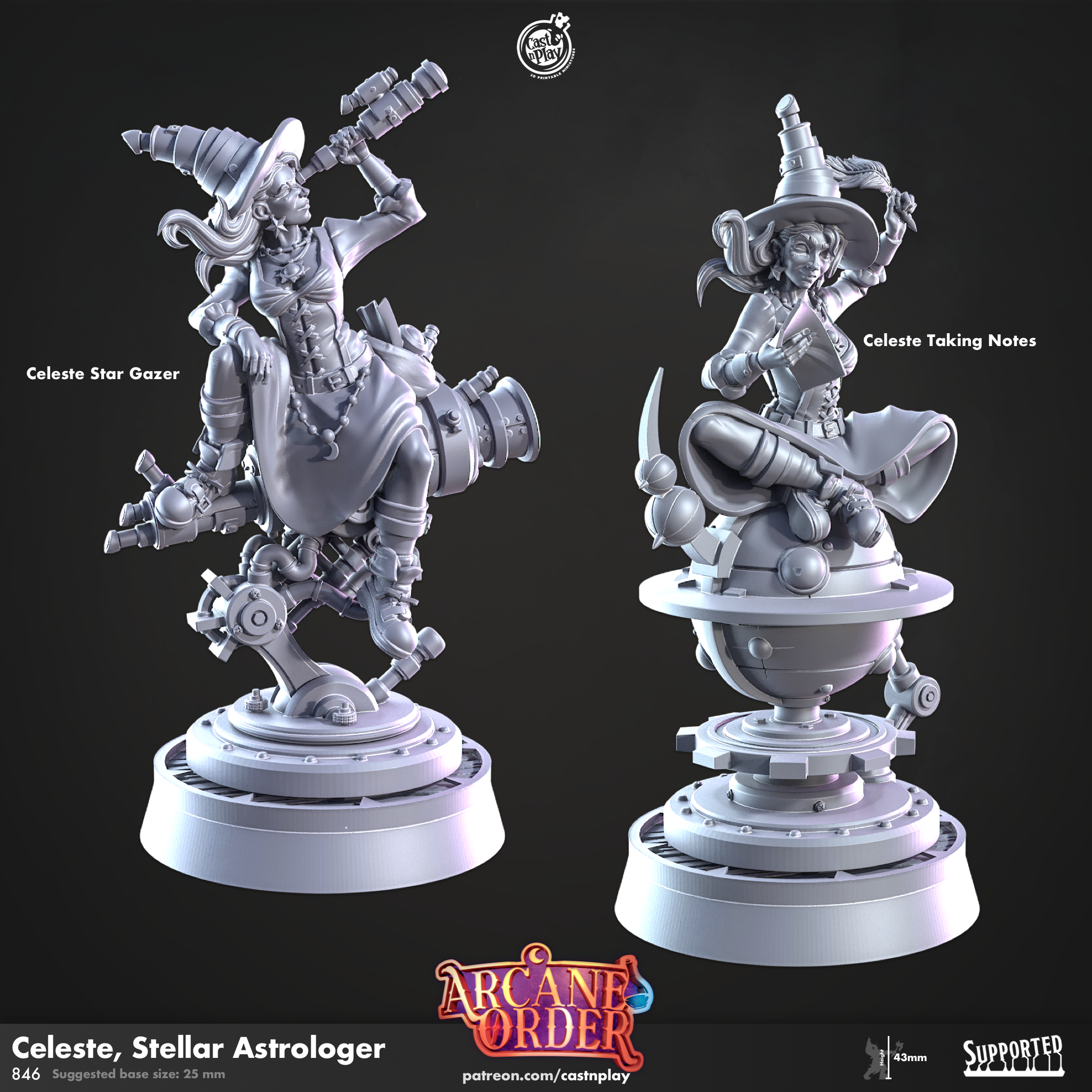 Celeste, Stellar Astrologer (Pre-Supported) | Cast n Play