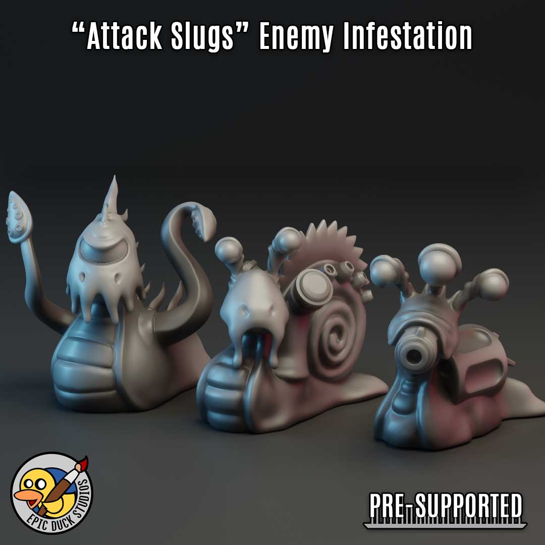 Attack Slugs! Enemy Infestation