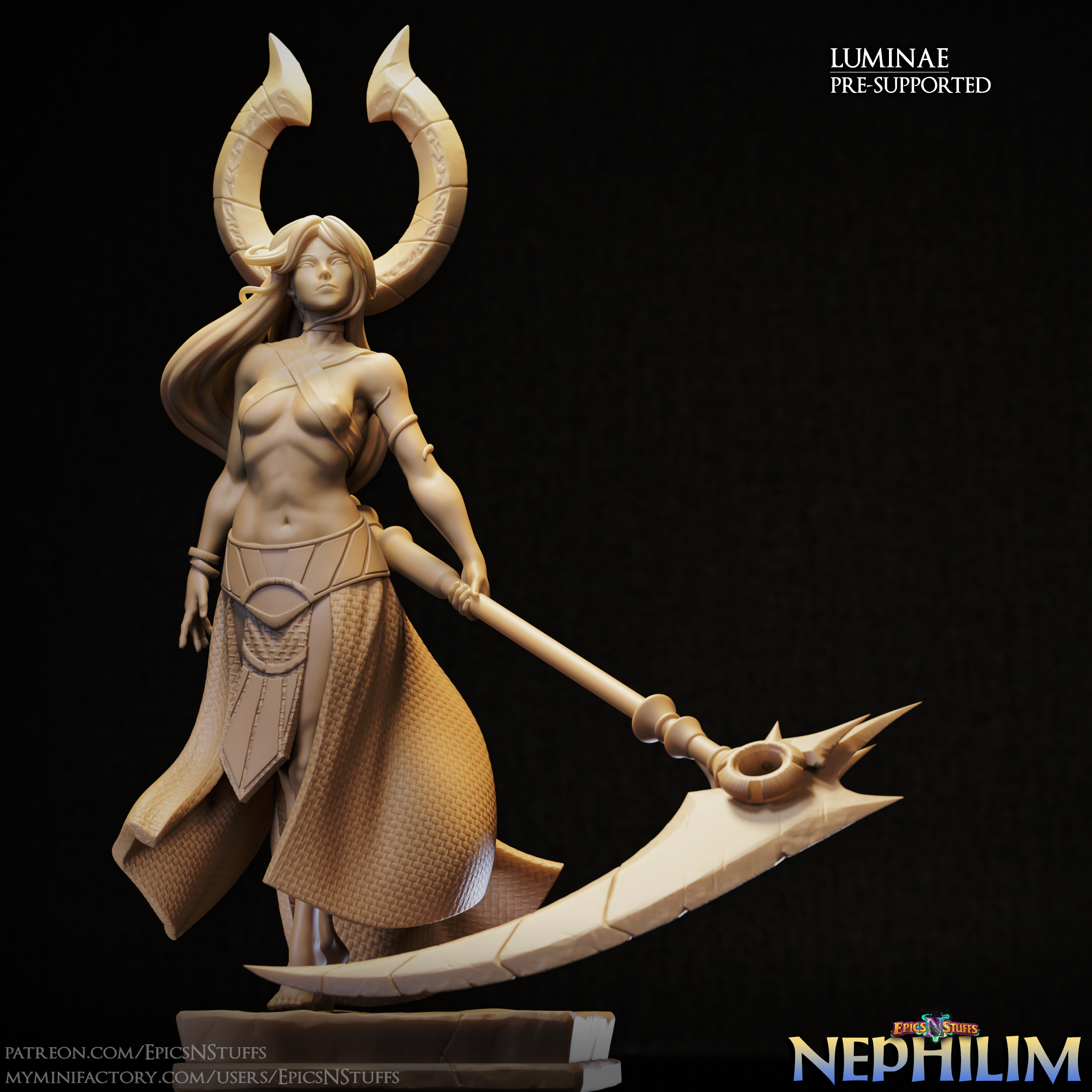 Nephilim Luminae Level 2 Miniature - Pre-Supported