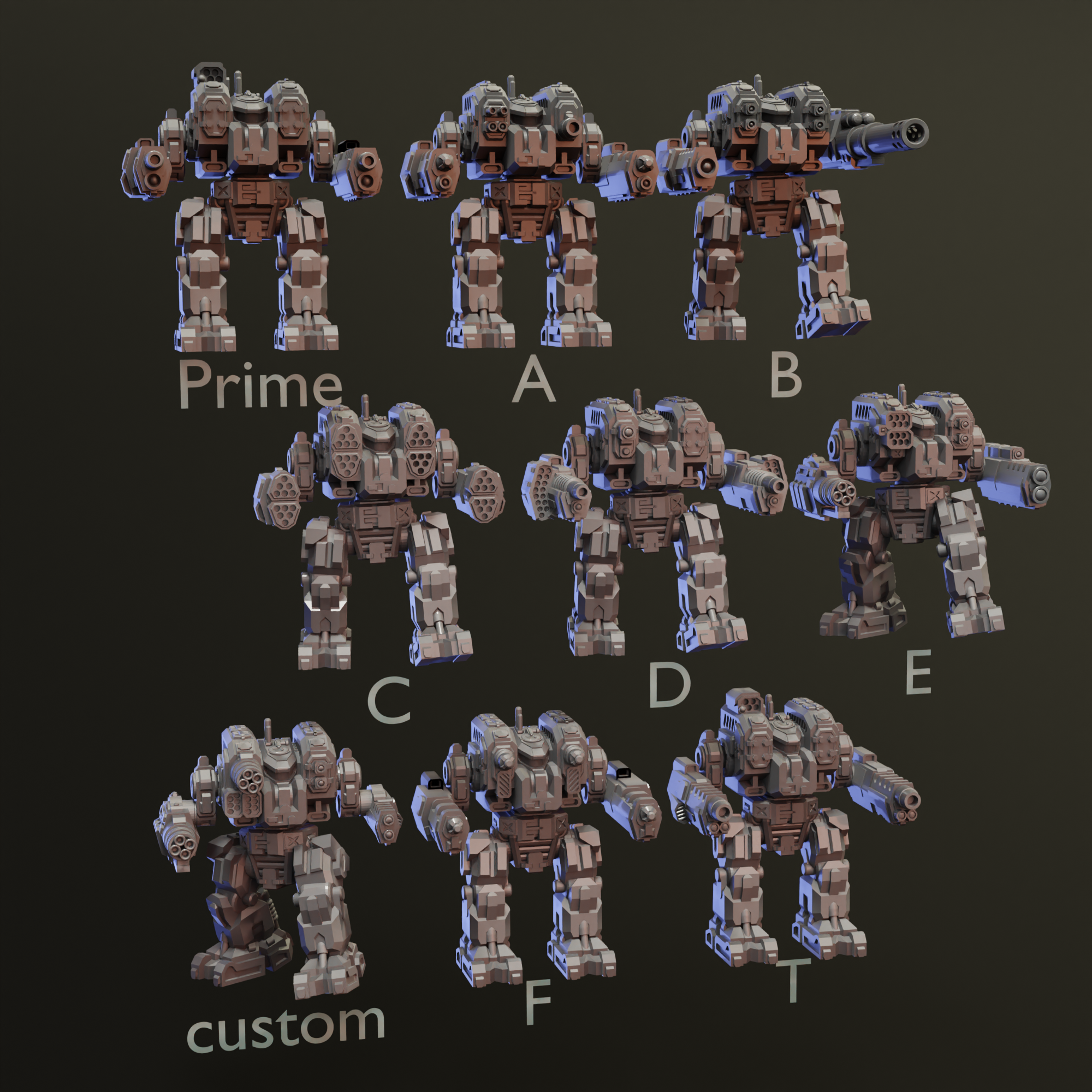 Loki 2 modular, all versions