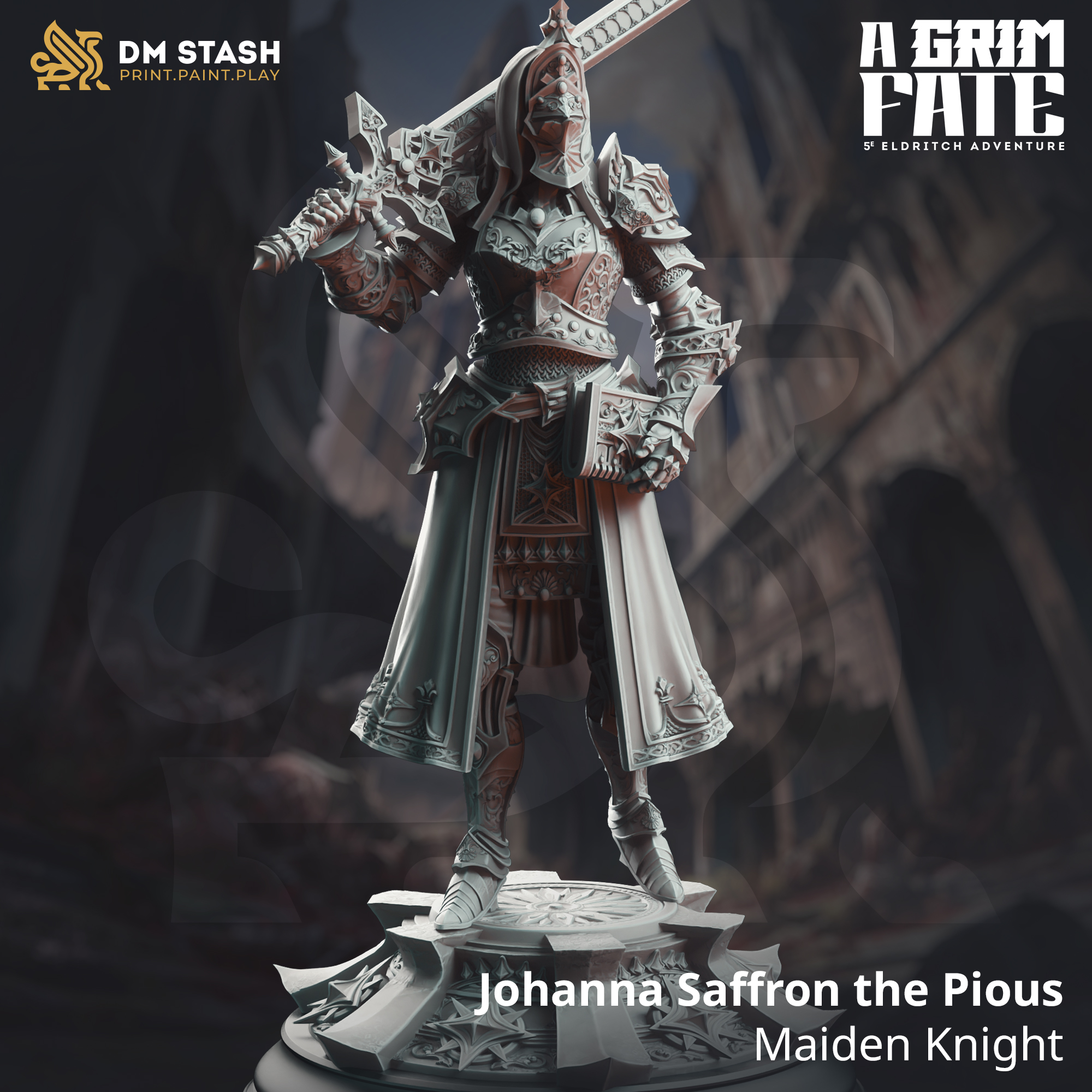 Inquisitor Knight - Johanna Saffron the Pious