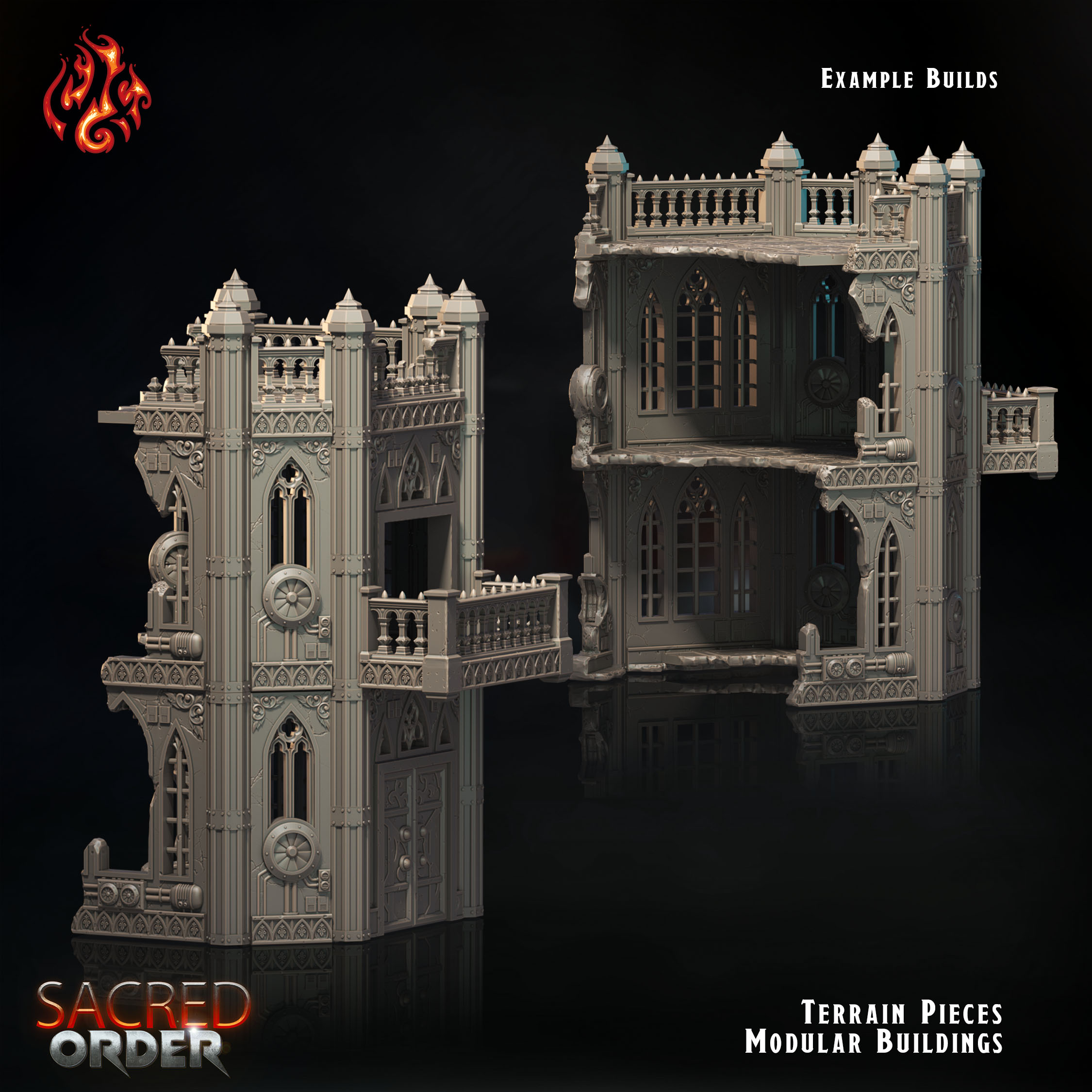 Sacred Order Ruined Chapel Scenery