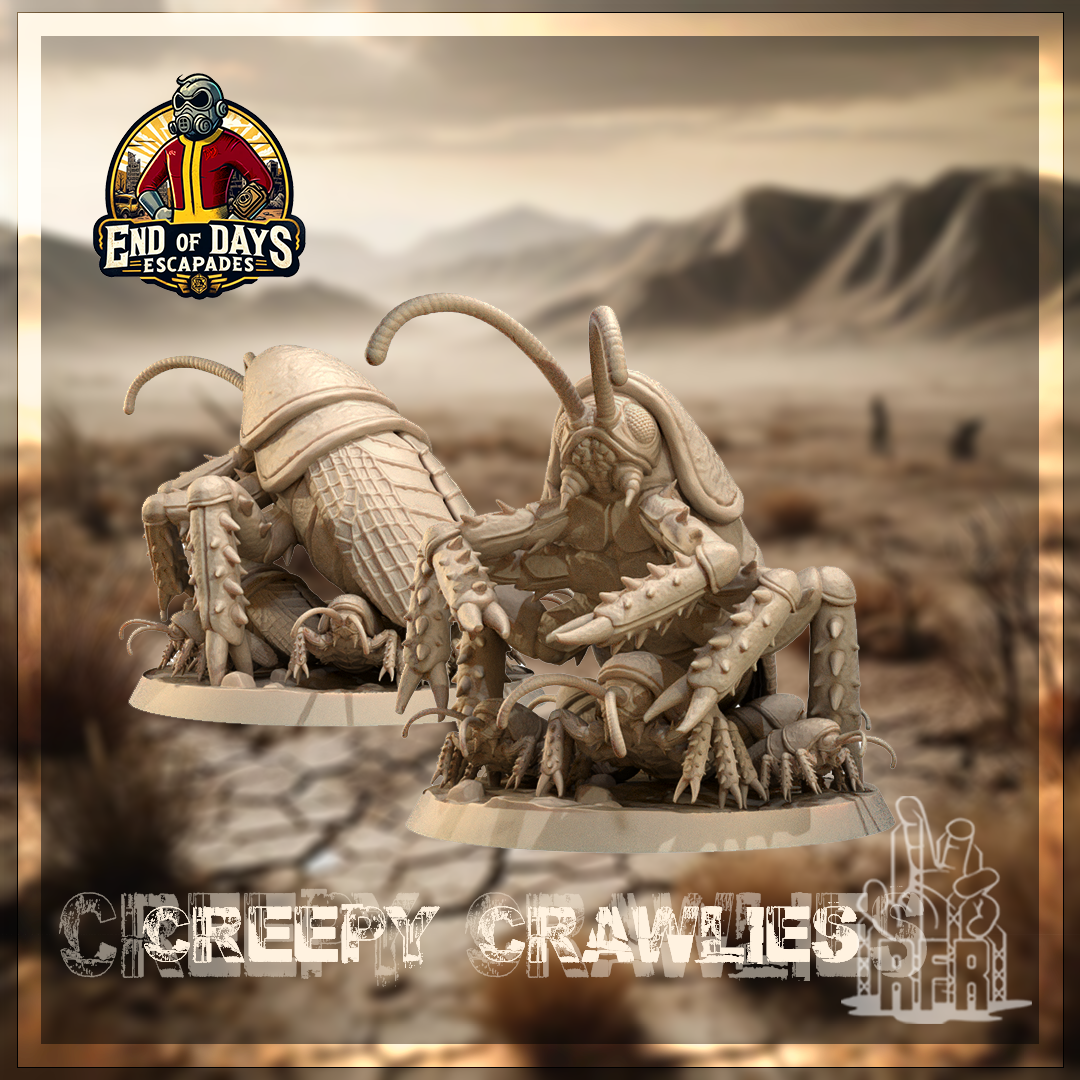 Creepy Crawlies - Tabletop miniature (Pre-Supported)