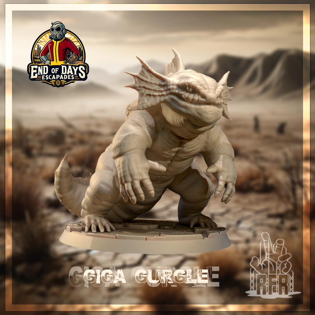 Giga Gurgle - Tabletop miniature (Pre-Supported)