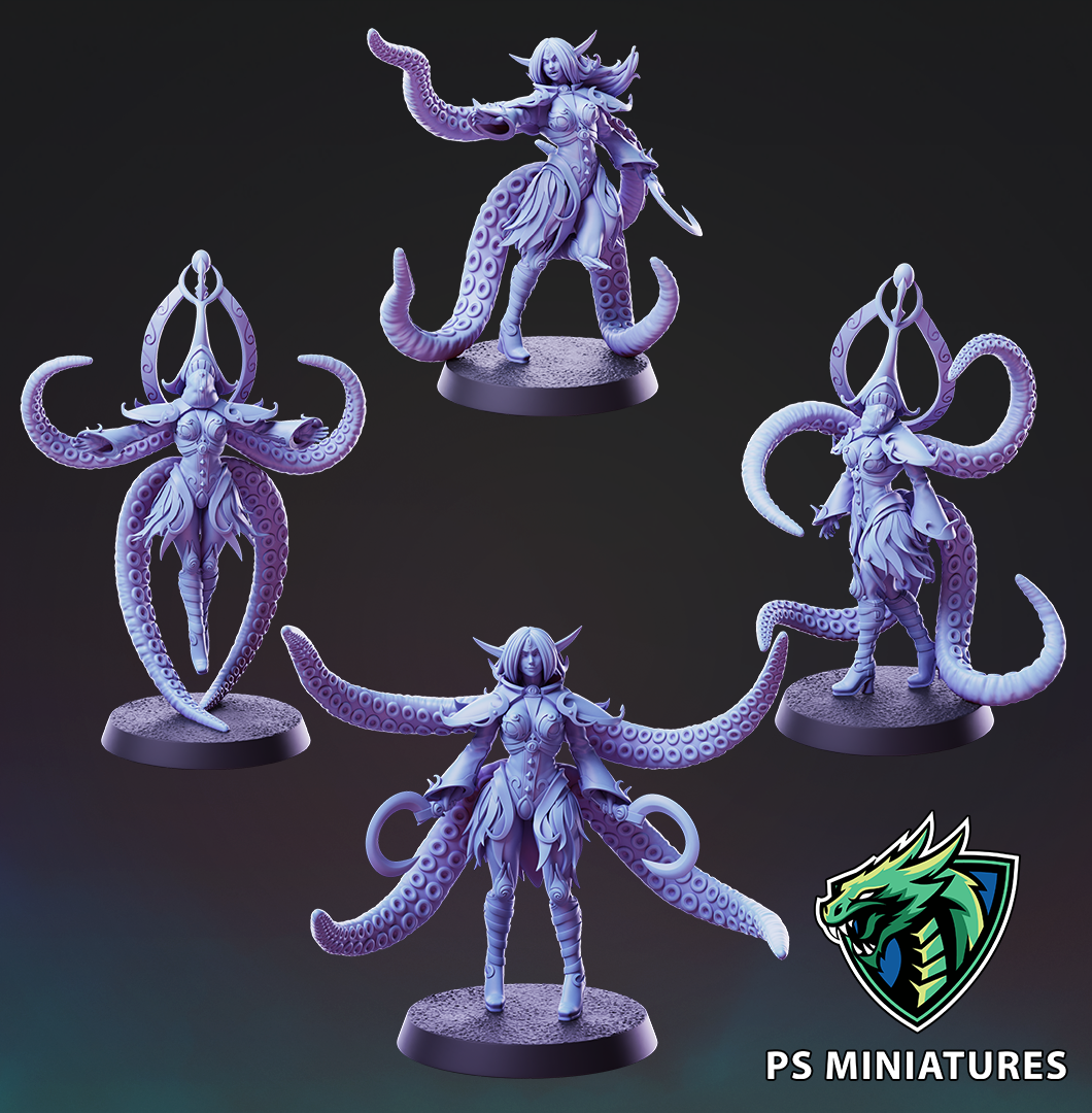 Elf Eldritch Cultist - Bundle + Pinups