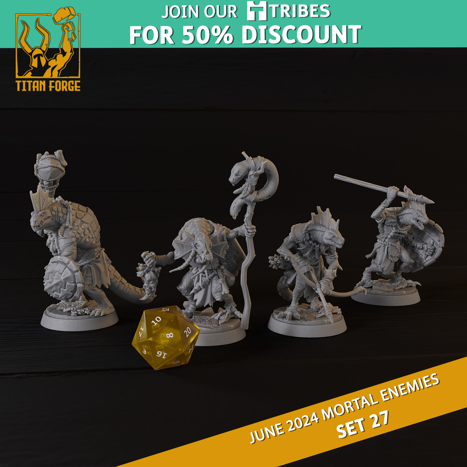 RPG - Monsters DnD 5e - Mortal Enemies Set 27