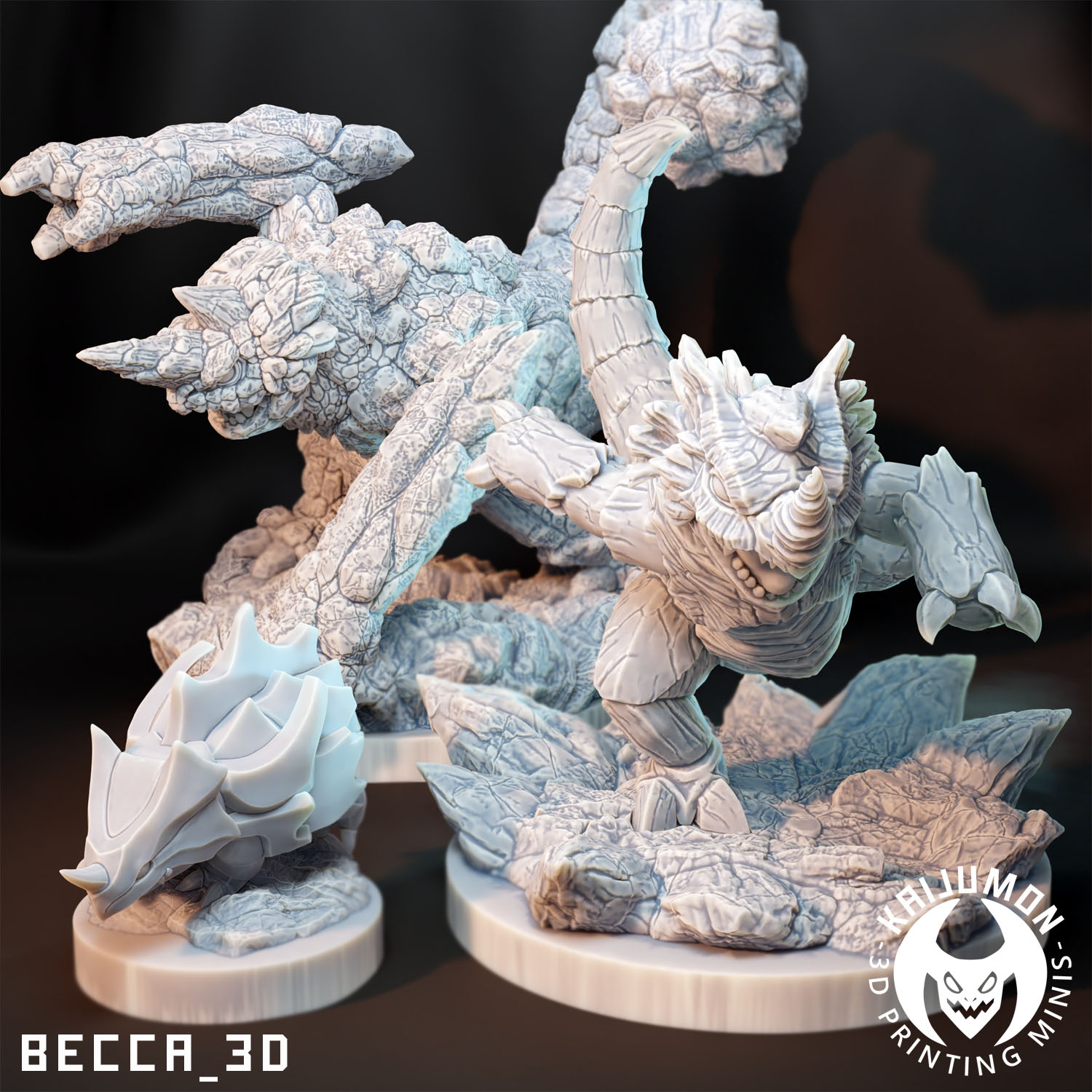 Kaijumon Rock Rhino