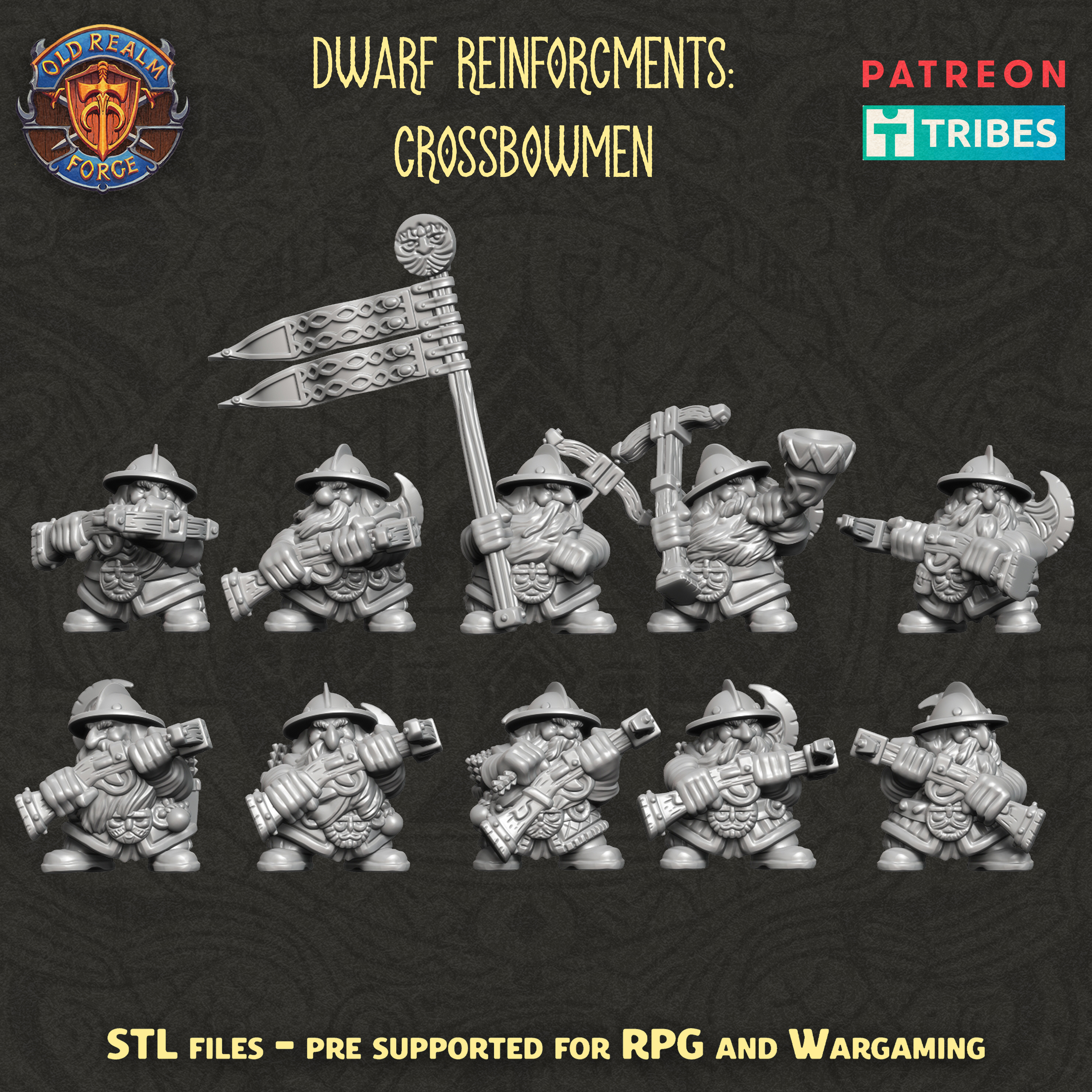 Classic Dwarfs Crossbowmnen