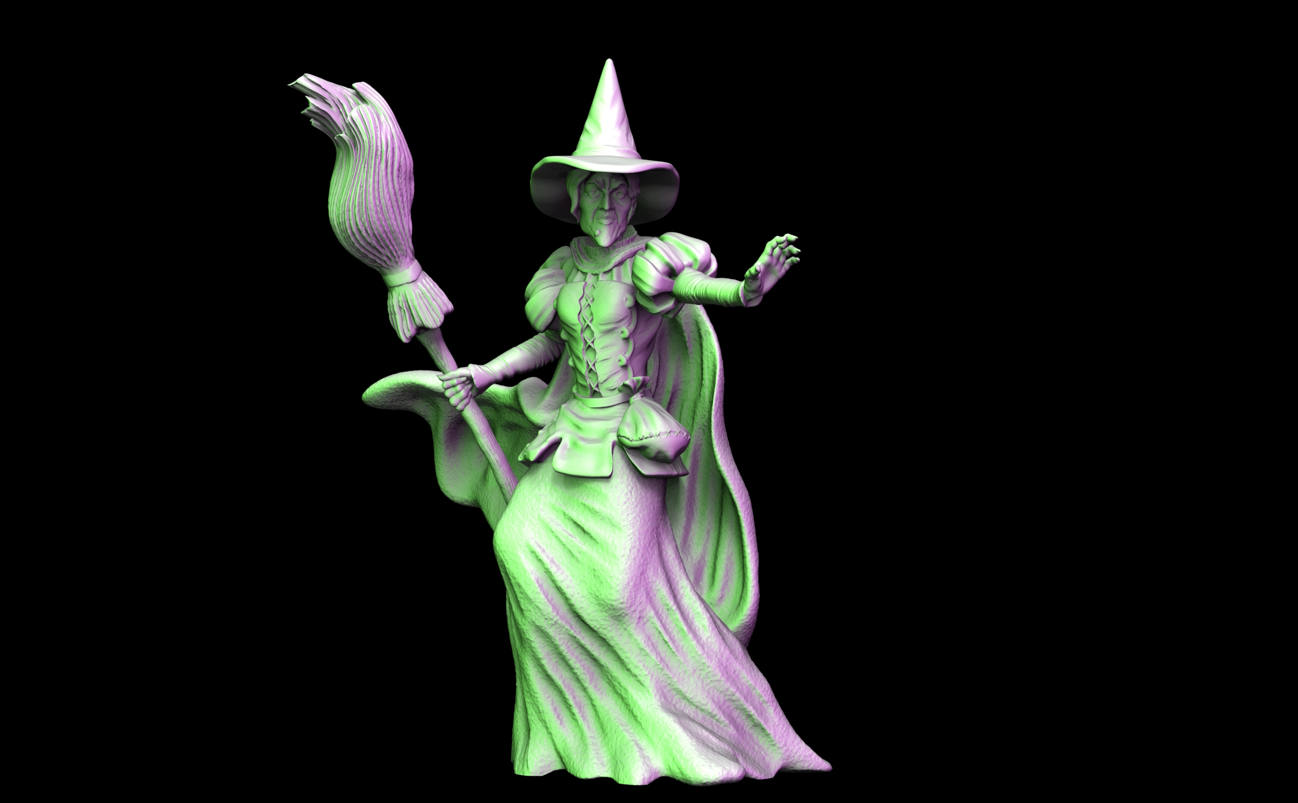 The Wicked Witch of the West from the Wizard of Oz / Wicked