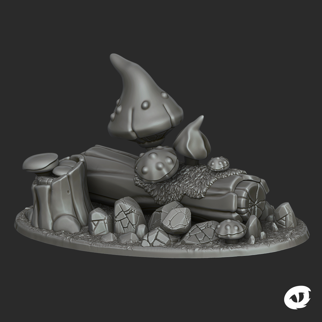 Mushroom Forest Scatter