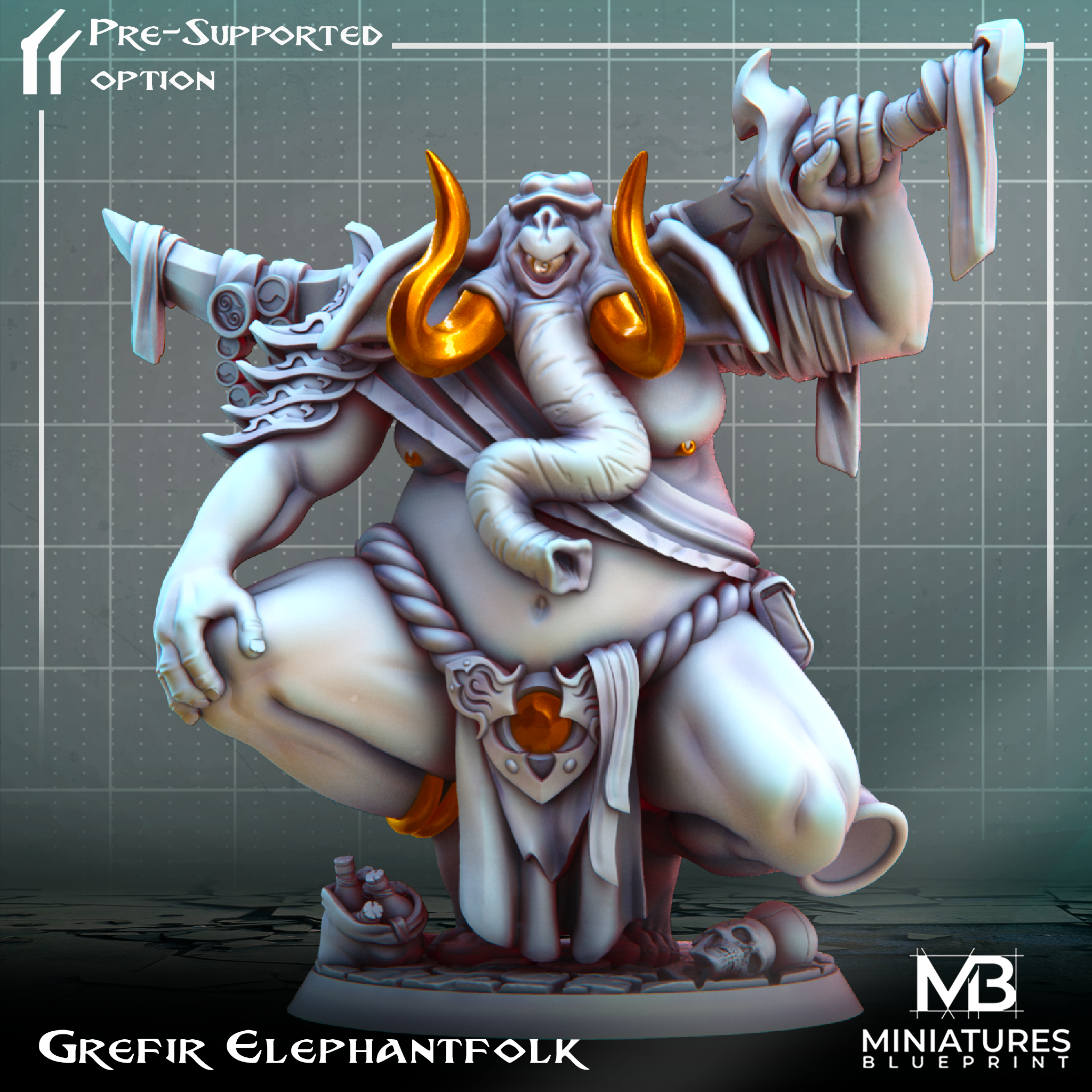 Grefir Elephantfolk - Unlikely Alliance