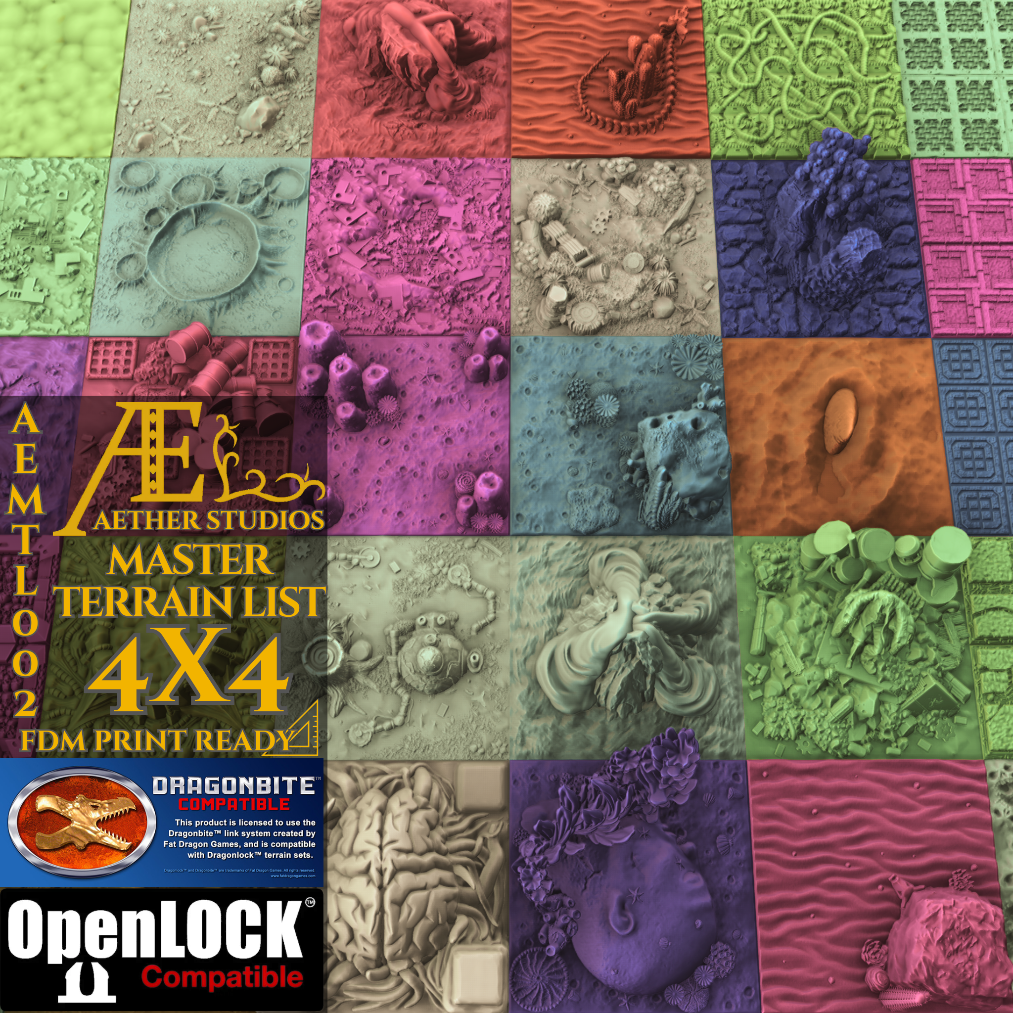 AEMTL002 – 4×4 Master Terrain List