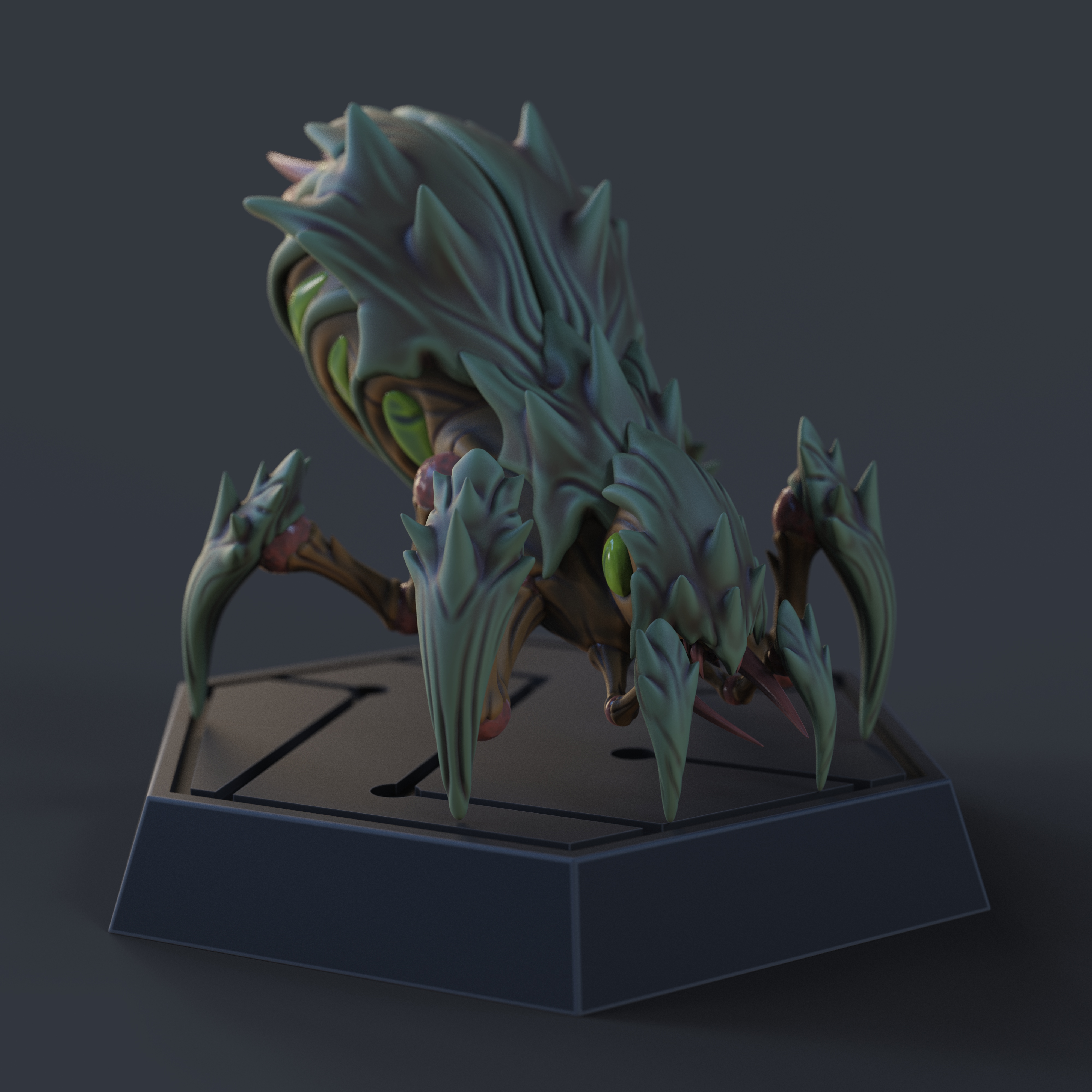 Ravenid Spitters (3 Monopose Models)