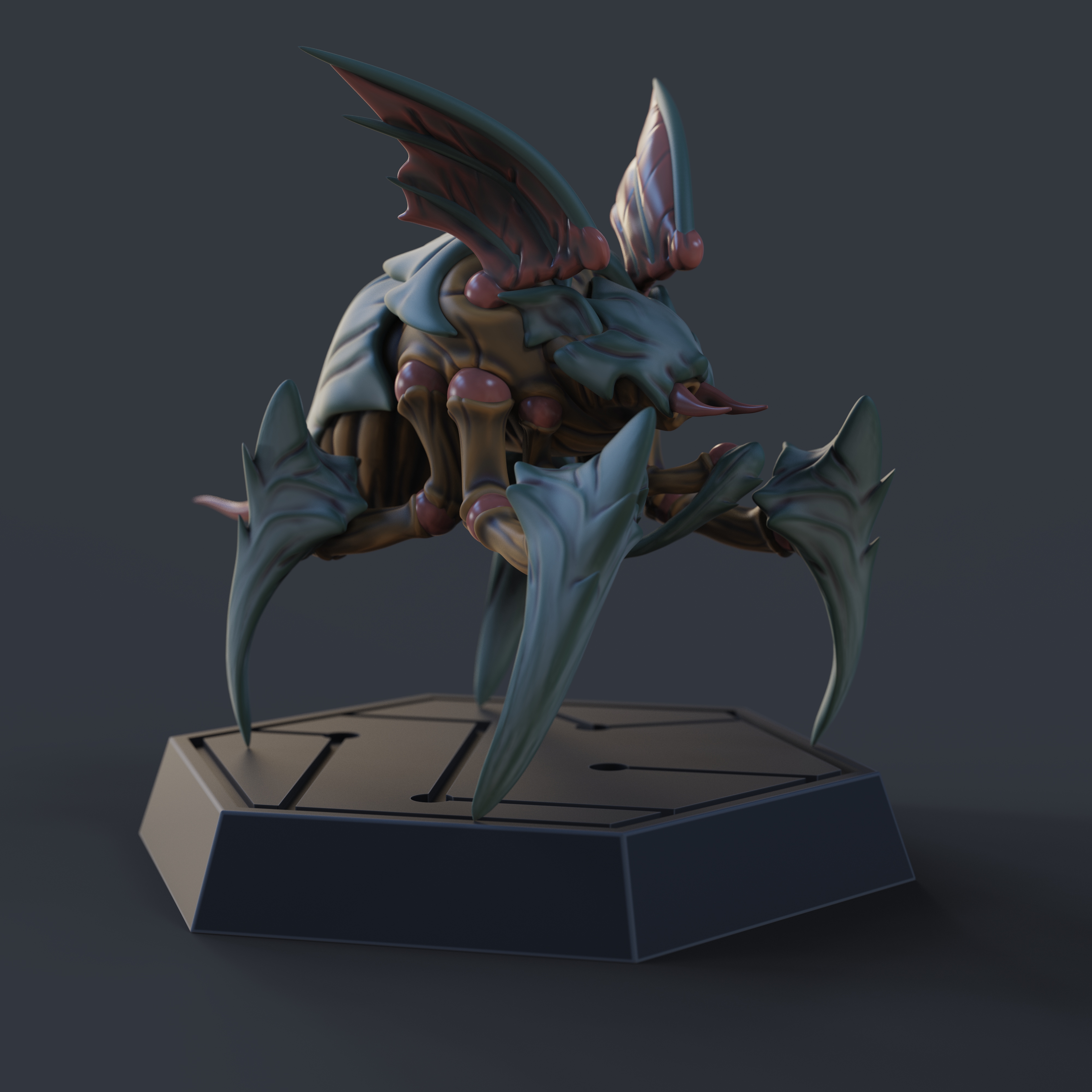 Ravenid Pouncers (3 Monopose Models)