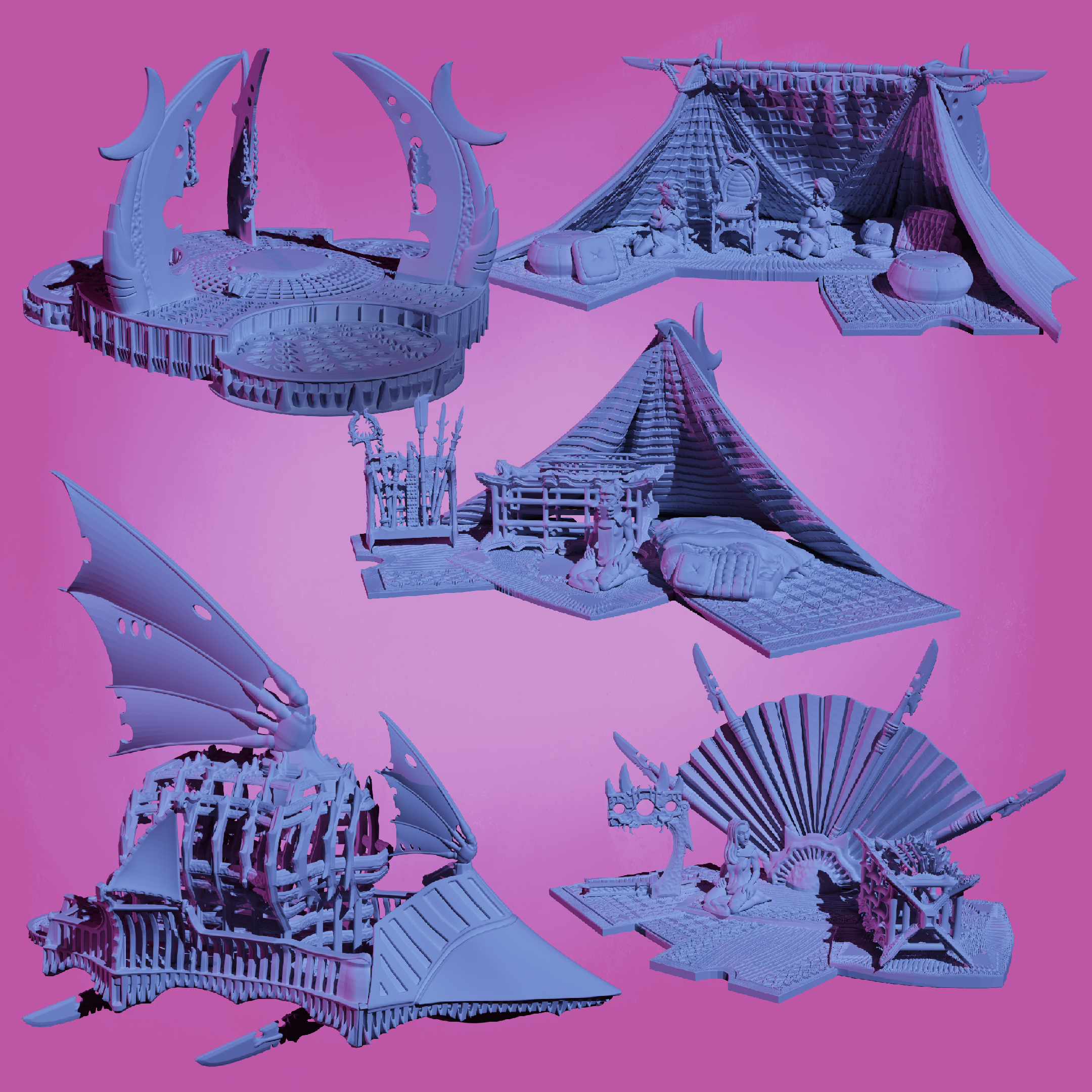 Dark Elf Encampment