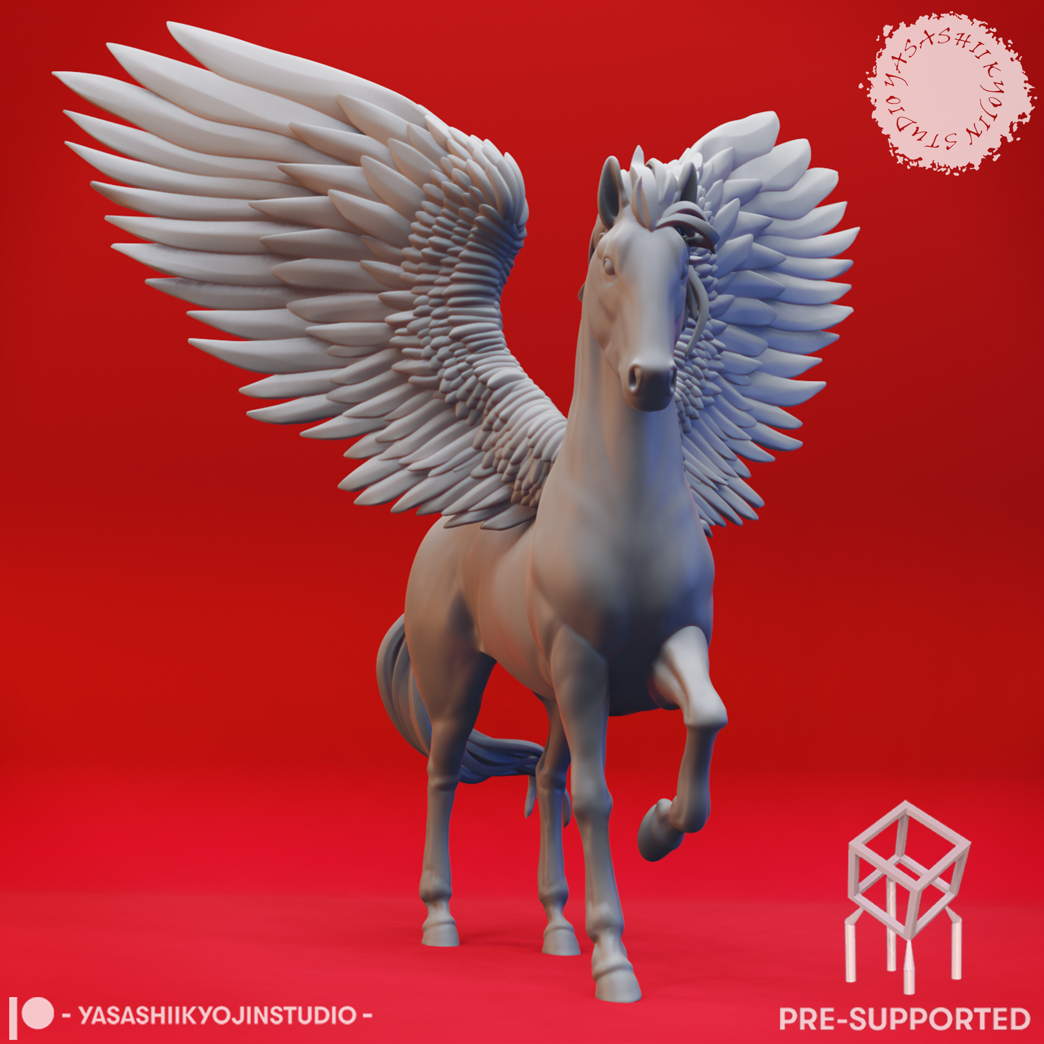 Pegasus - Tabletop Miniature (Pre-Supported)