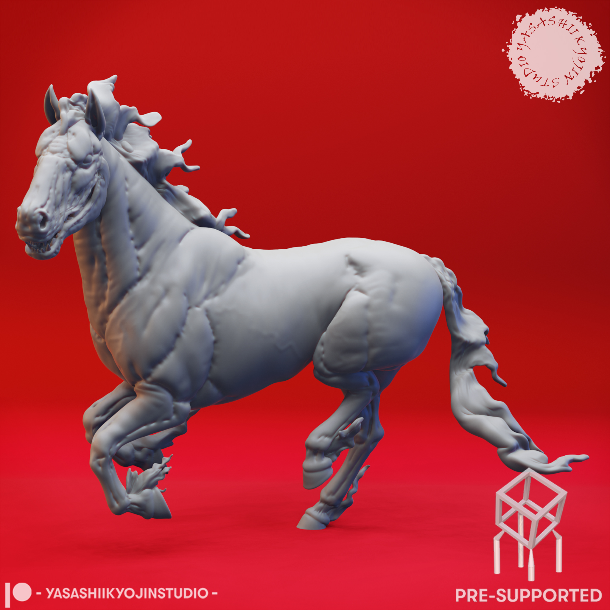 Nightmare - Tabletop Miniature (Pre-Supported)