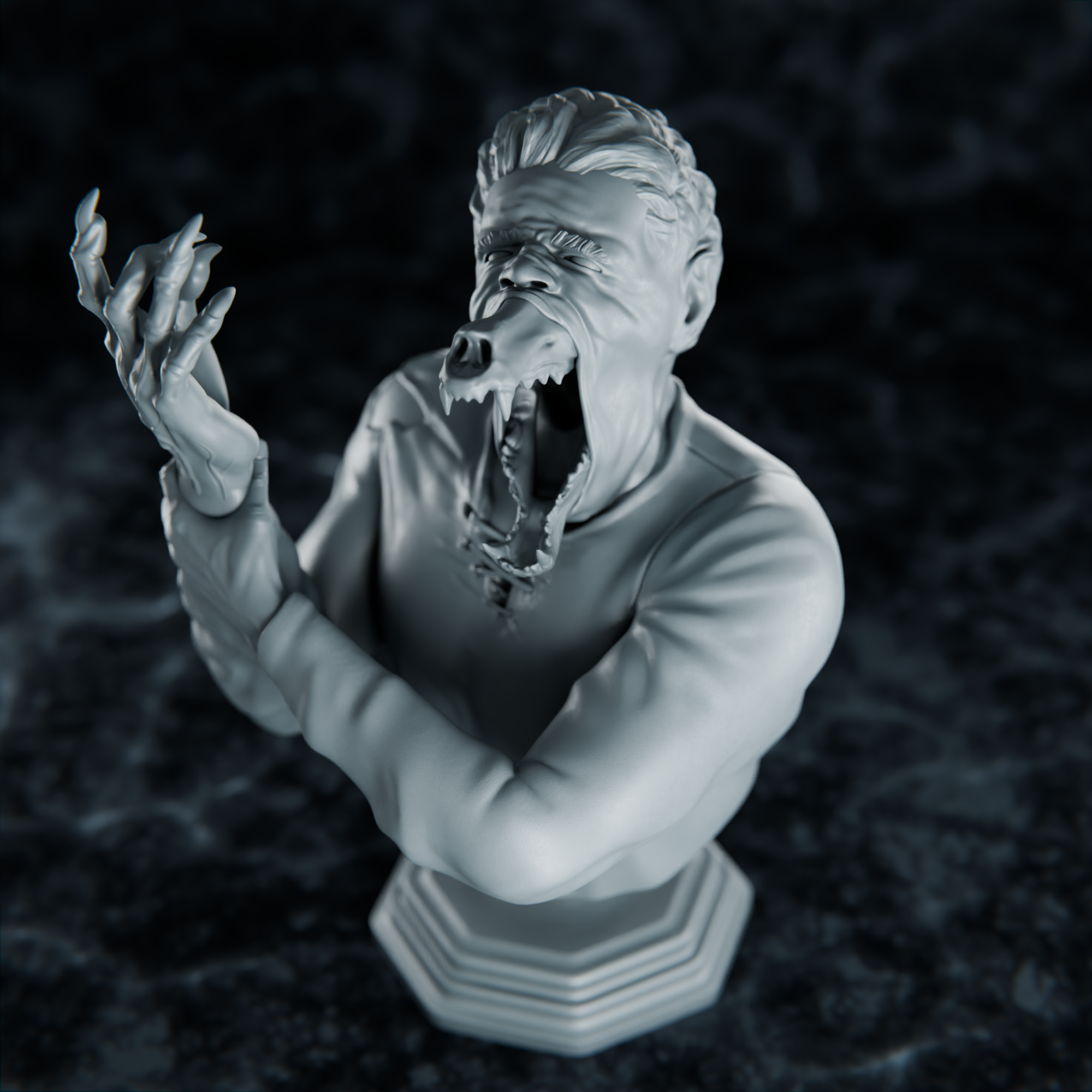 Werewolf, a Painfull Transformation, presupported