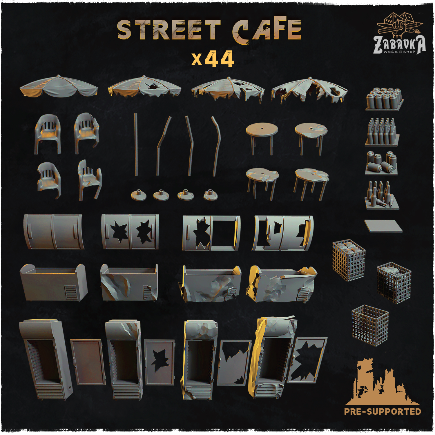 Street Cafe - Basing Bits 2.0